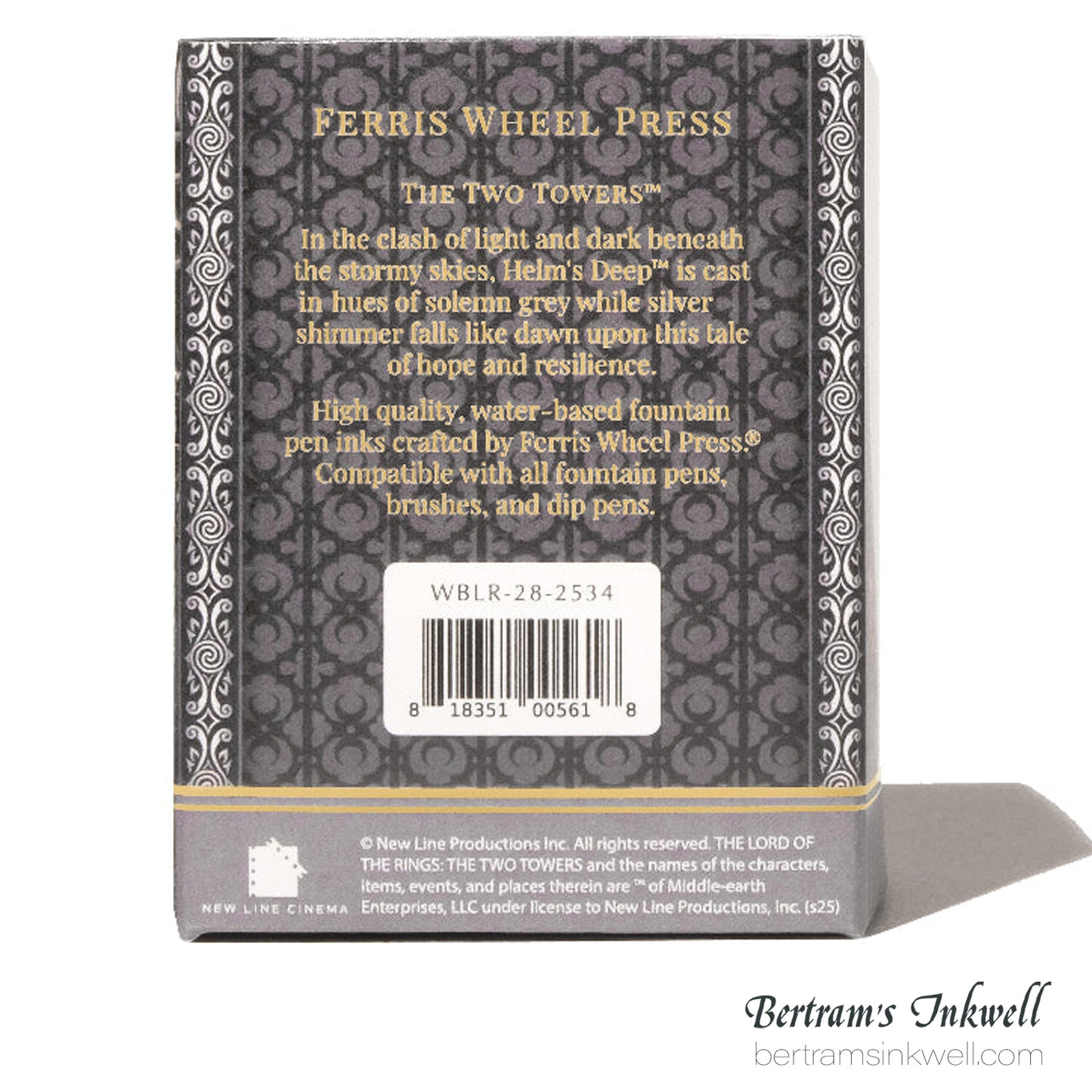 Ferris Wheel Press x Lord of the Rings - Dawning Silver - 28ml Ink Bottle