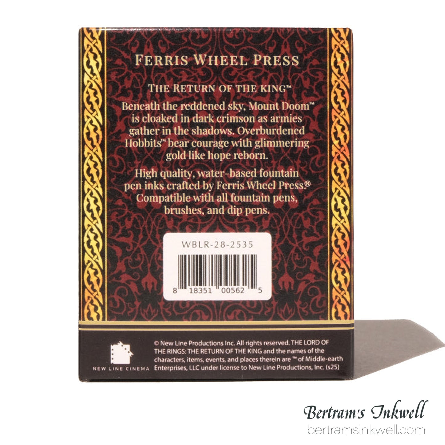 Ferris Wheel Press x Lord of the Rings - Shadow of Mordor - 28ml Ink Bottle