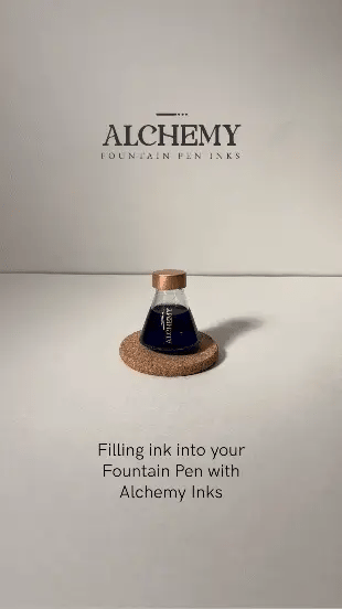 Endless Alchemy Fountain Pen Inks - Stardust - Magic Peach Fuzz 45 ml