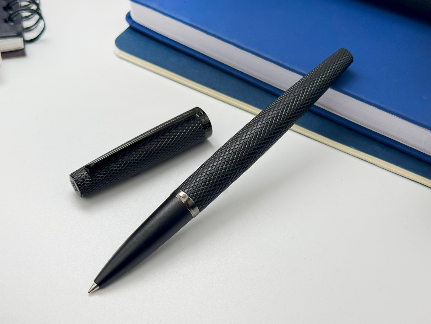 Diplomat Viper Noir Guilloche Rollerball