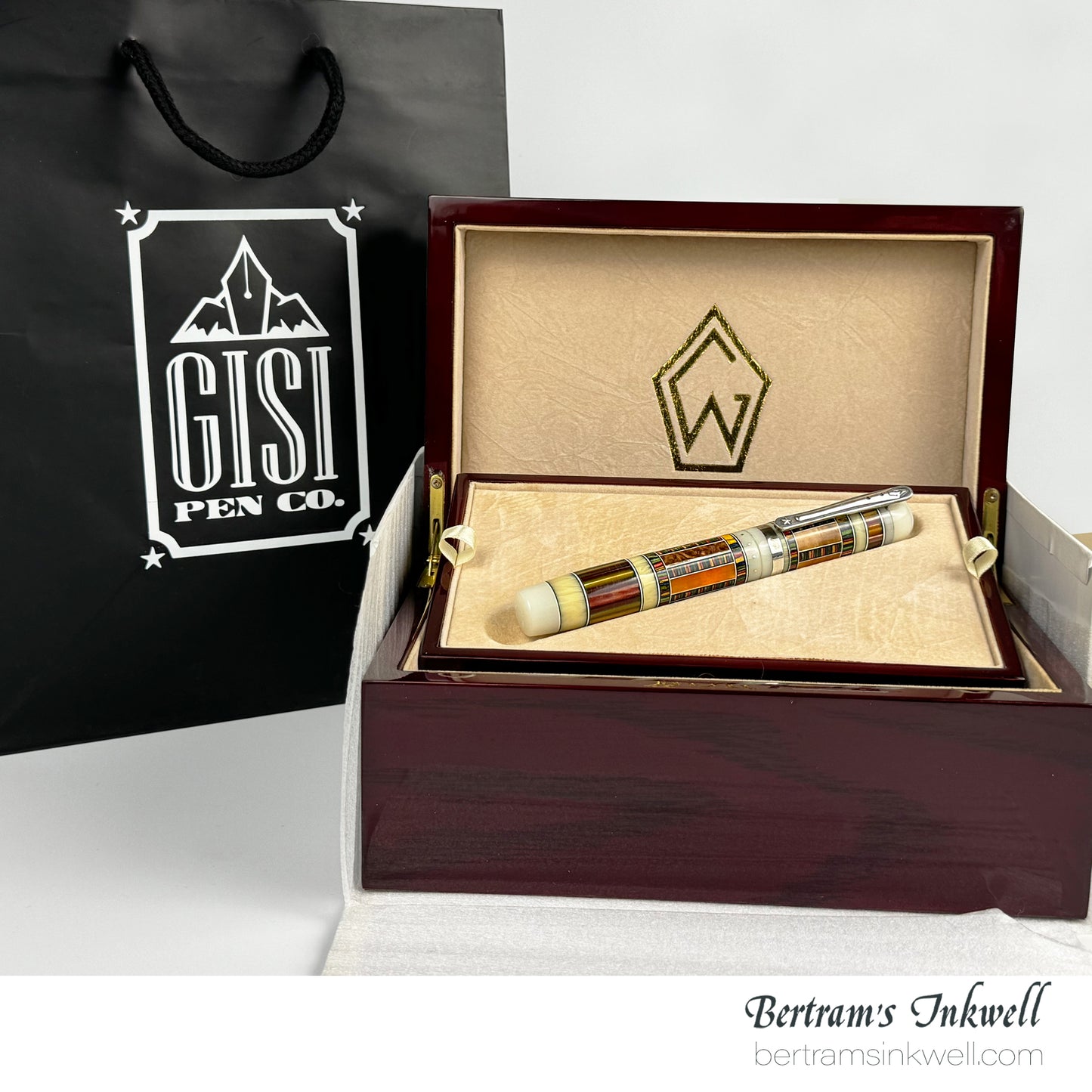 Gisi Pen Company Amber View Limited Edition Fountain Pen, 2002