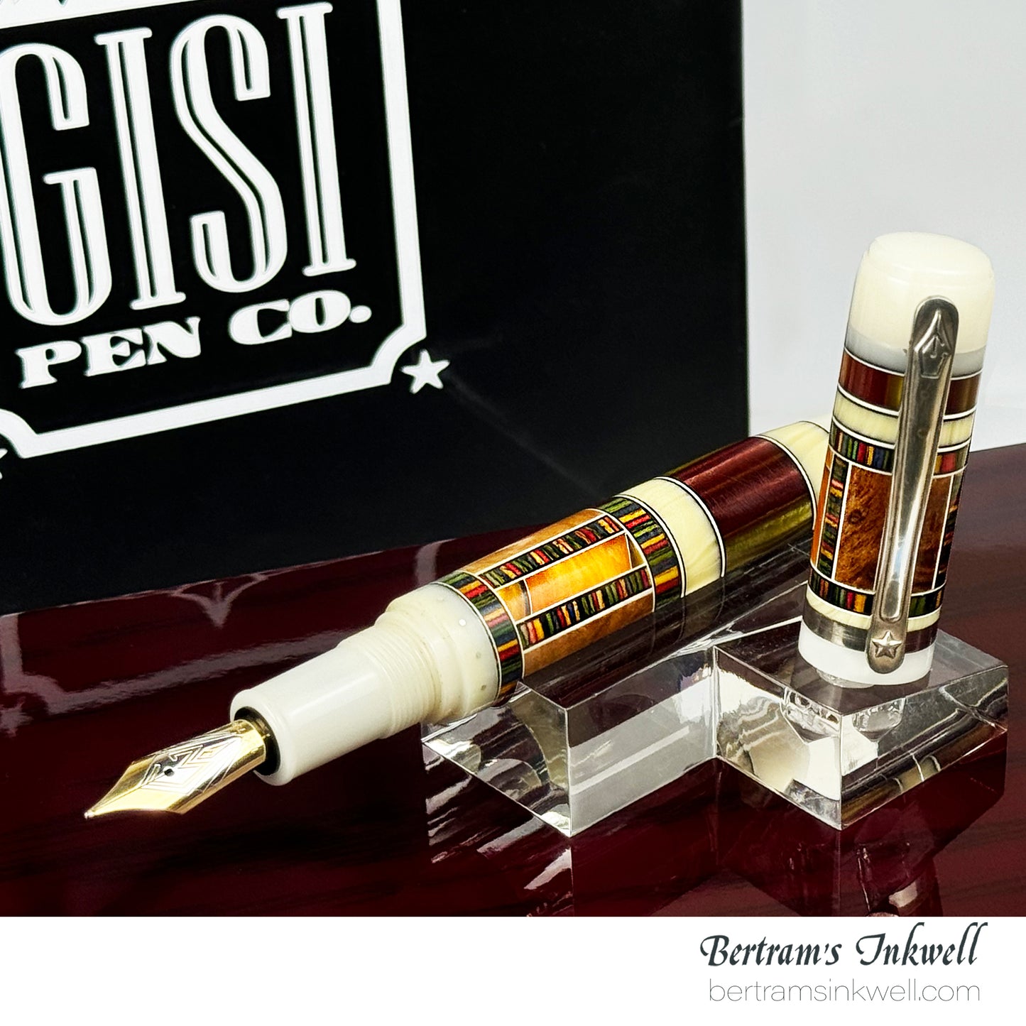 Gisi Pen Company Amber View Limited Edition Fountain Pen, 2002