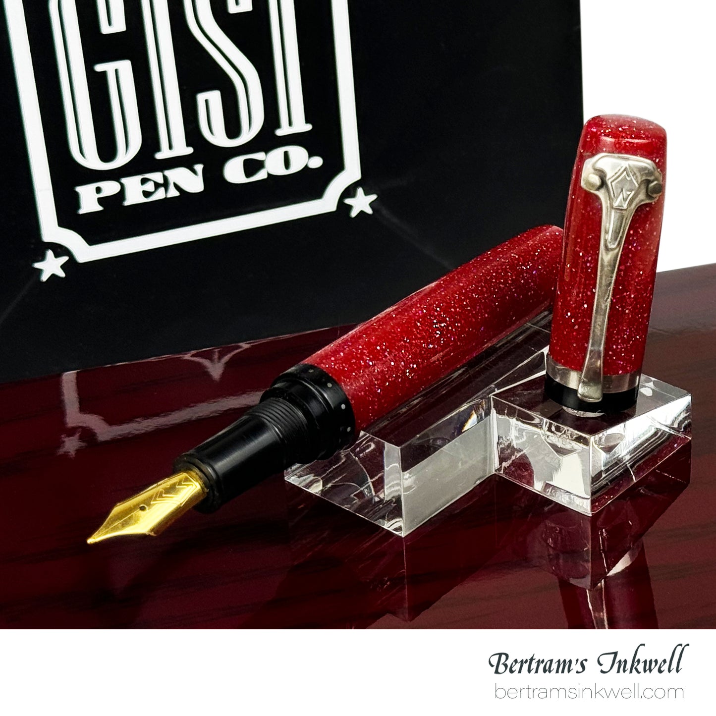 Gisi Pen Company Cosmic Red Limited Edition Fountain Pen, 2007