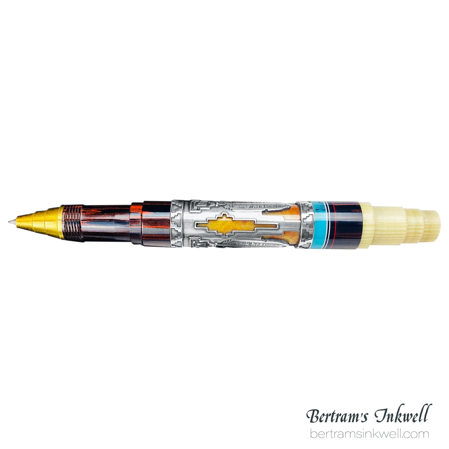 Gisi Pen Company Native American Aztec Limited Edition Rollerball Pen, 2007