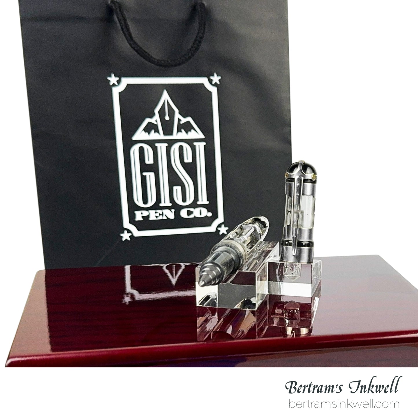 Gisi Pen Company Steampunk Titanium Carbon Fiber Limited Edition Rollerball, 2007