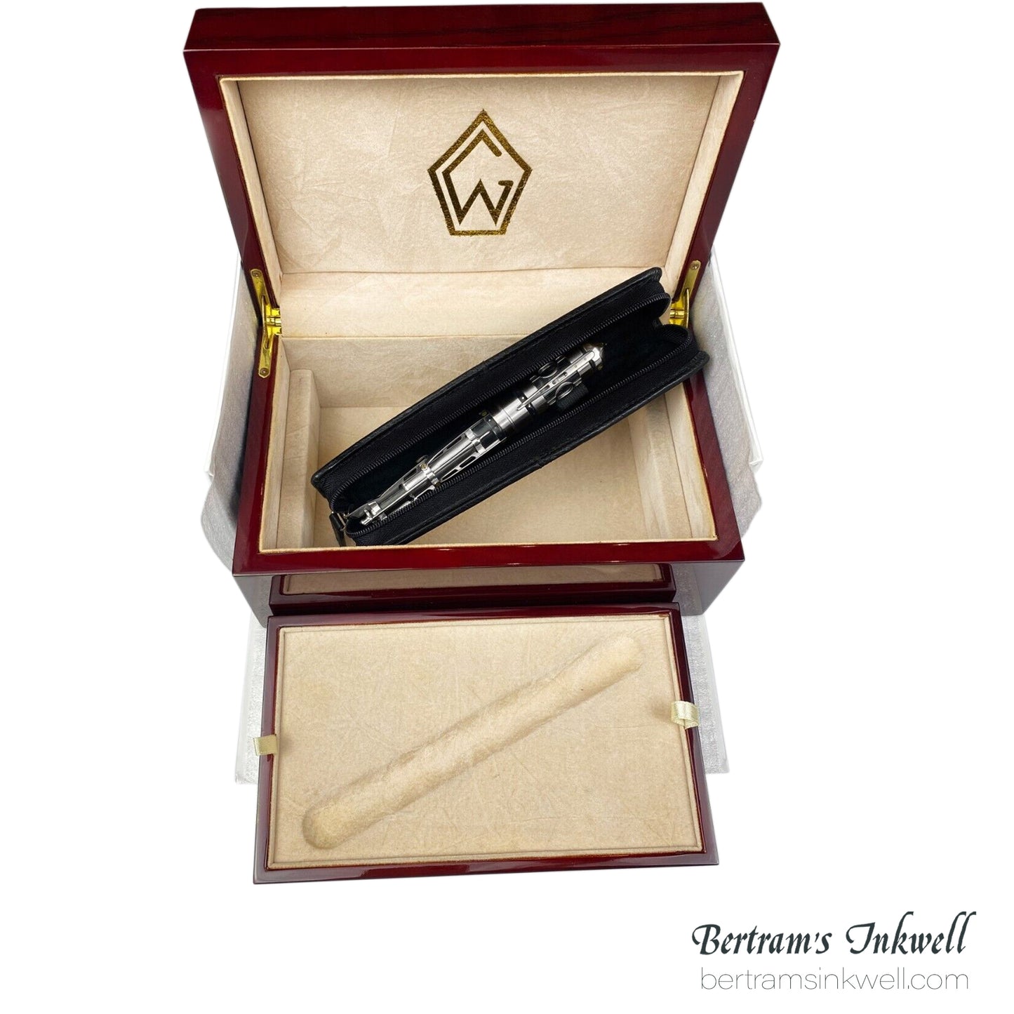 Gisi Pen Company Steampunk Titanium Carbon Fiber Limited Edition Rollerball, 2007