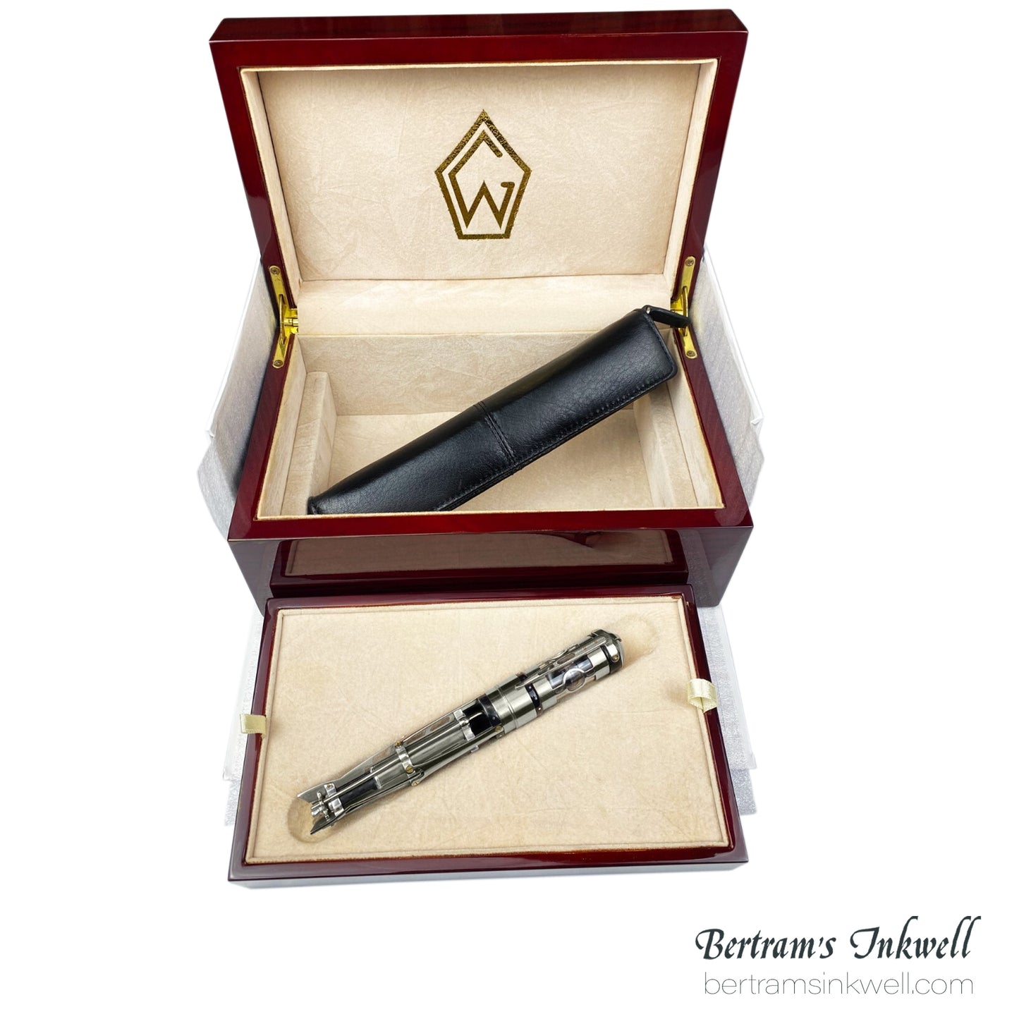 Gisi Pen Company Steampunk Titanium Carbon Fiber Limited Edition Rollerball, 2007