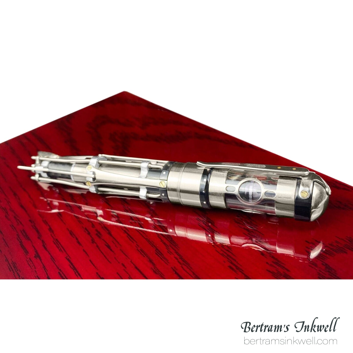 Gisi Pen Company Steampunk Titanium Carbon Fiber Limited Edition Rollerball, 2007