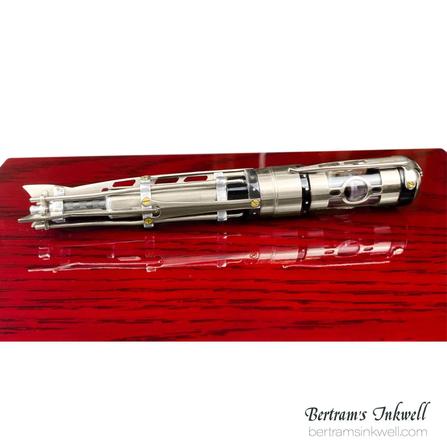 Gisi Pen Company Steampunk Titanium Carbon Fiber Limited Edition Rollerball, 2007