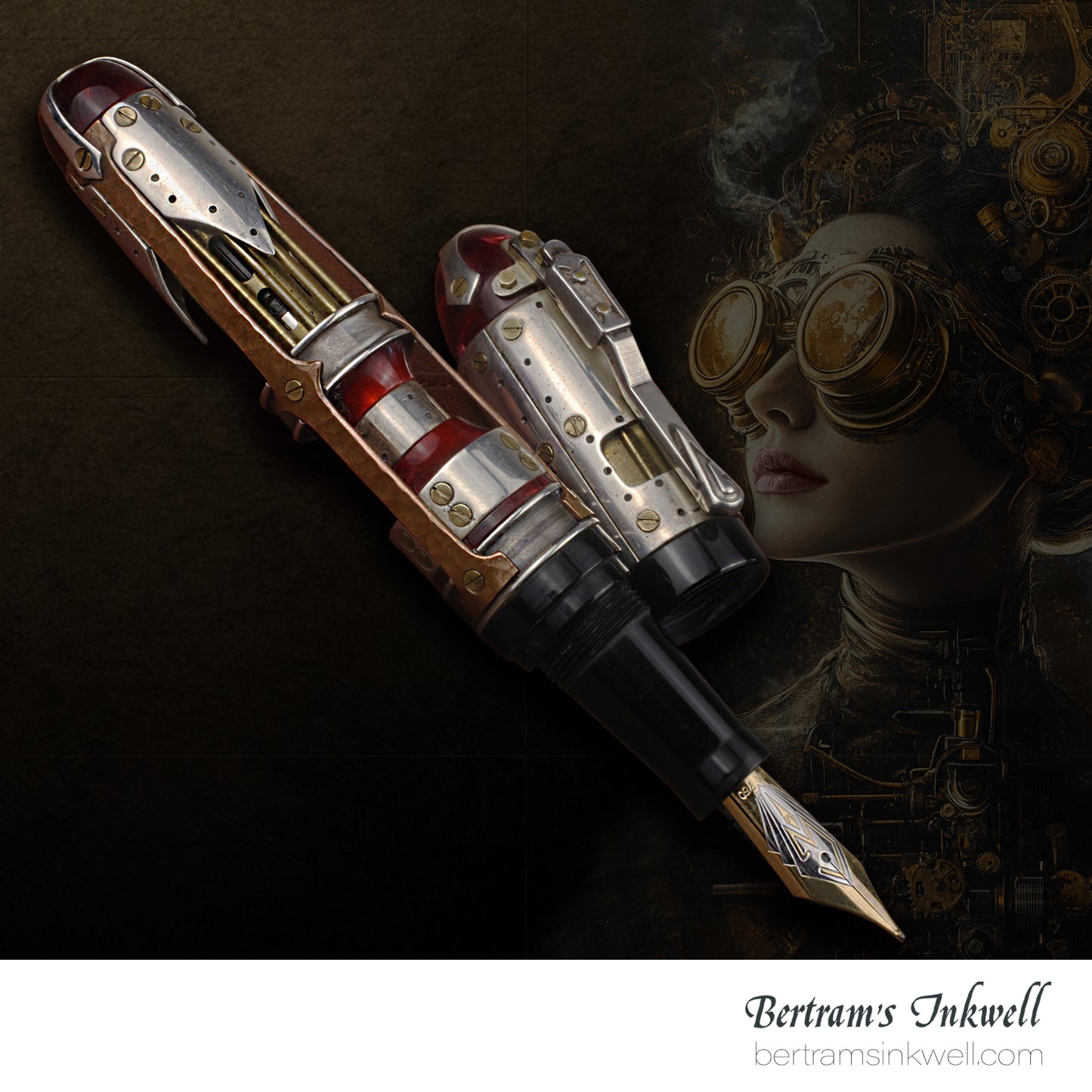 Gisi Pen Company Steampunk Torpedo Limited Edition Fountain Pen, 2007
