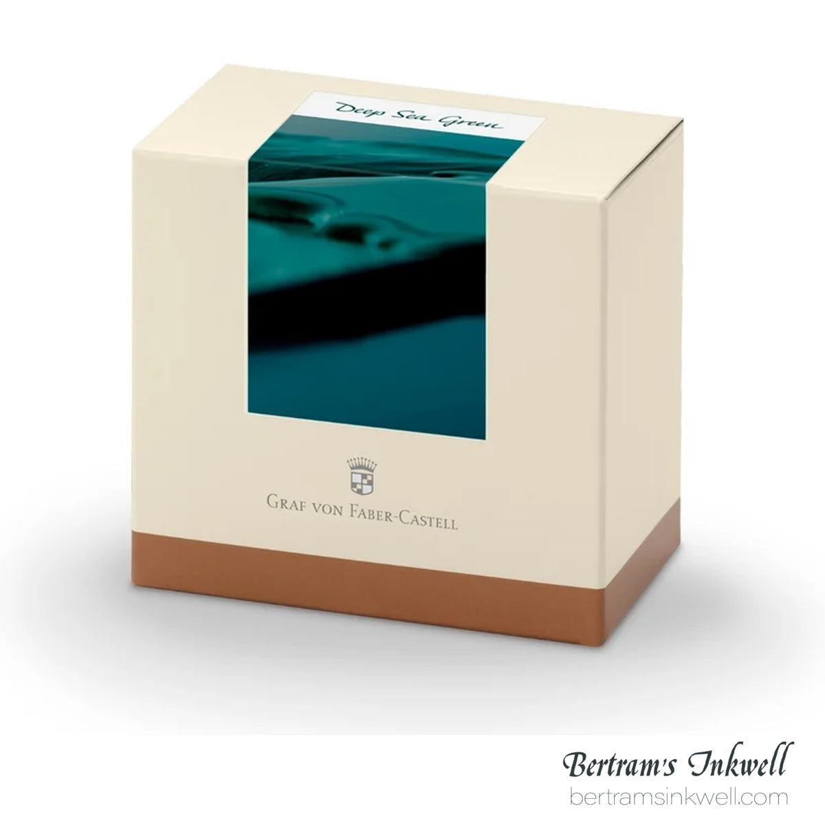 Graf von Faber-Castell Deep Sea Green Fountain Pen Ink Bottle 75ml