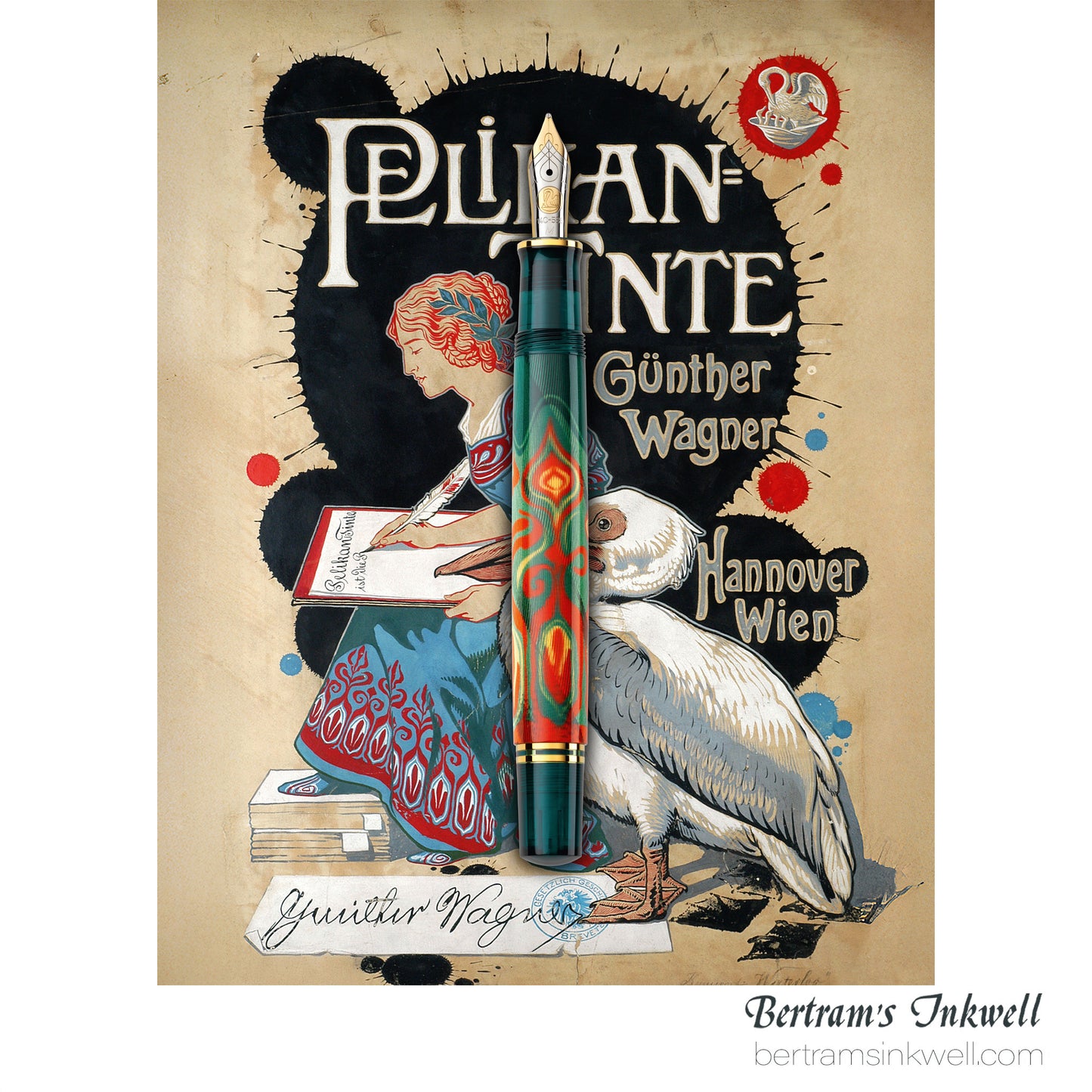 Pelikan Souverän M600 Art Collection Rudi Rother Special Edition Fountain Pen