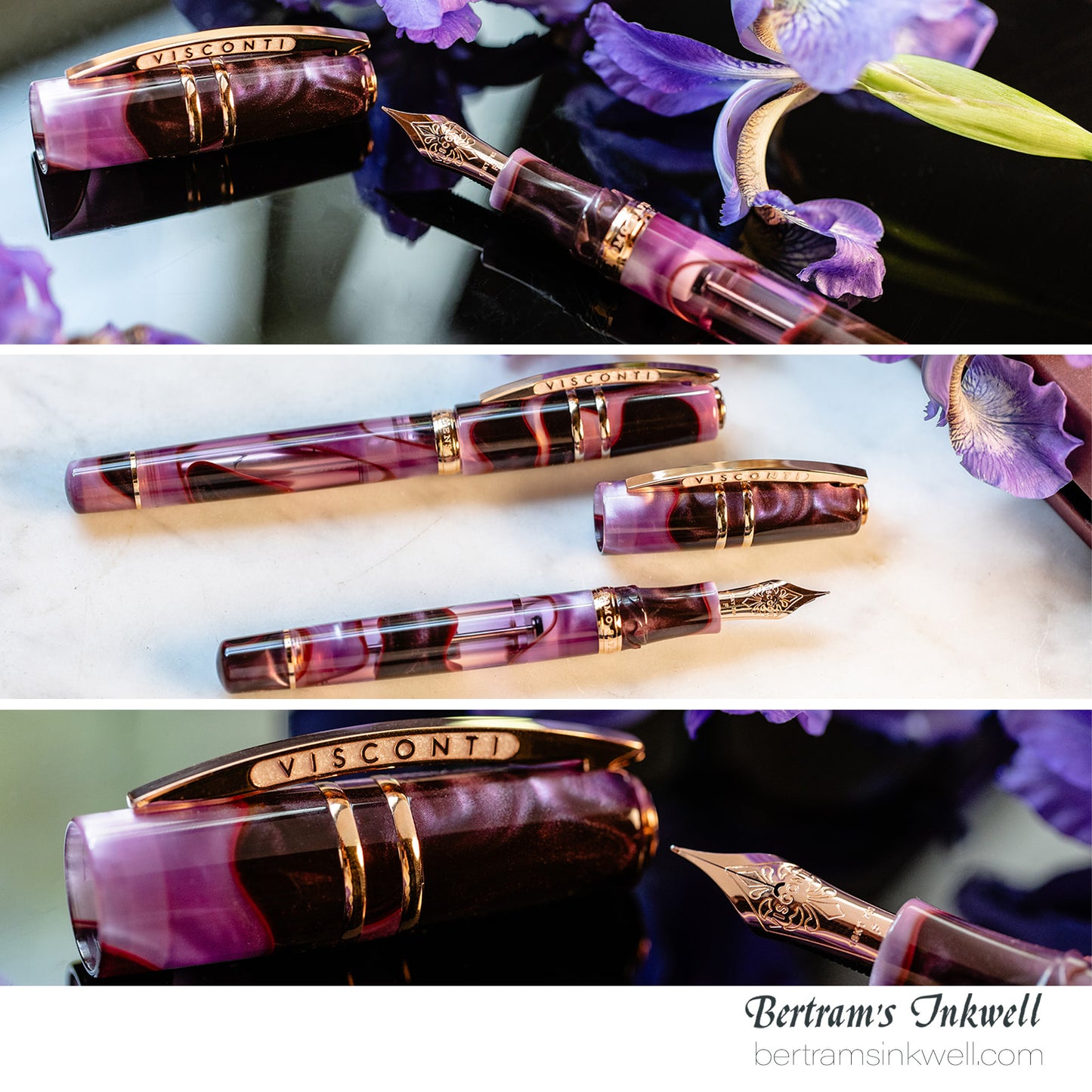 Visconti Homo Sapiens Iris Garden Limited Edition Fountain Pen