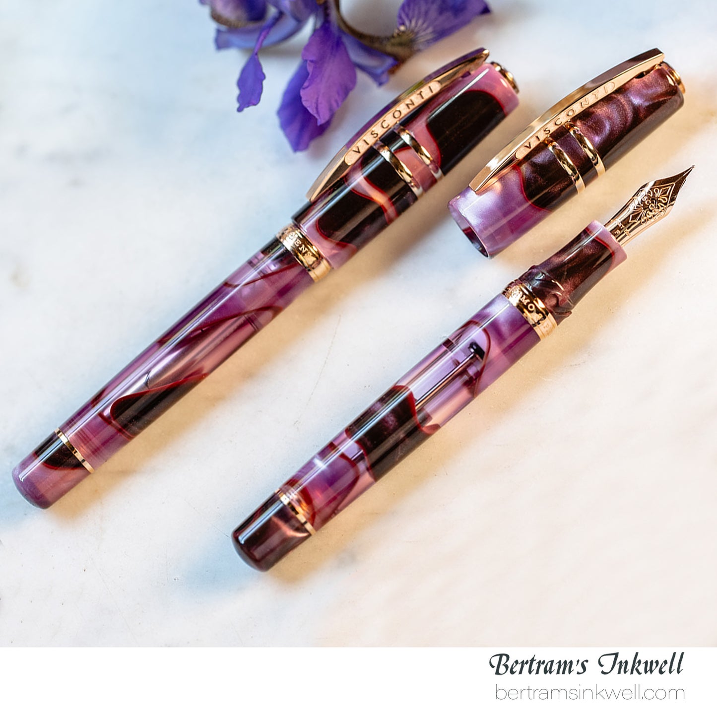 Visconti Homo Sapiens Iris Garden Limited Edition Fountain Pen