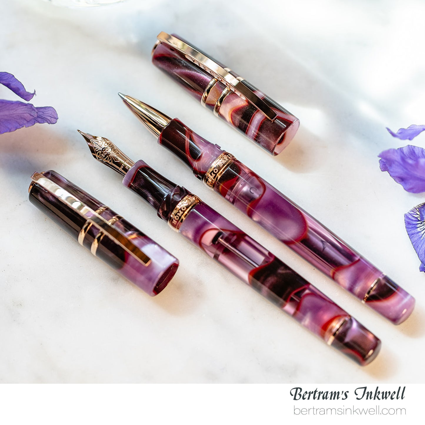 Visconti Homo Sapiens Iris Garden Limited Edition Fountain Pen