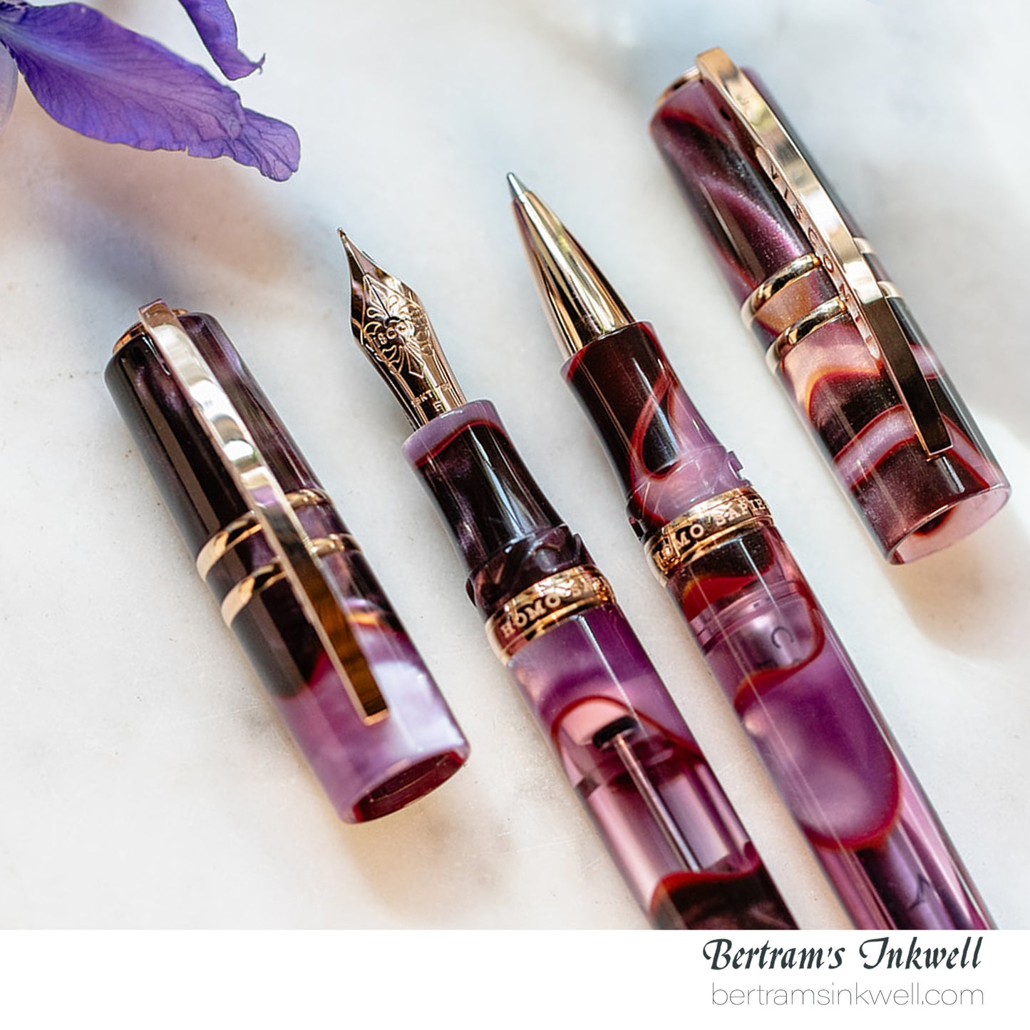 Visconti Homo Sapiens Iris Garden Limited Edition Fountain Pen