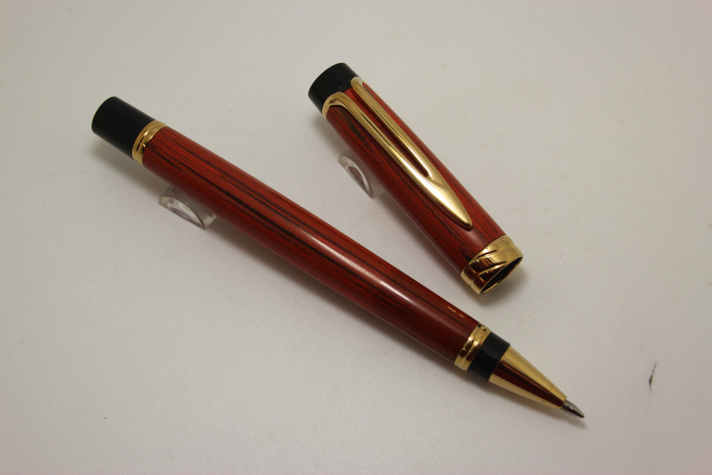 Waterman Liaison Orange/Black Ebonite Roller Ball