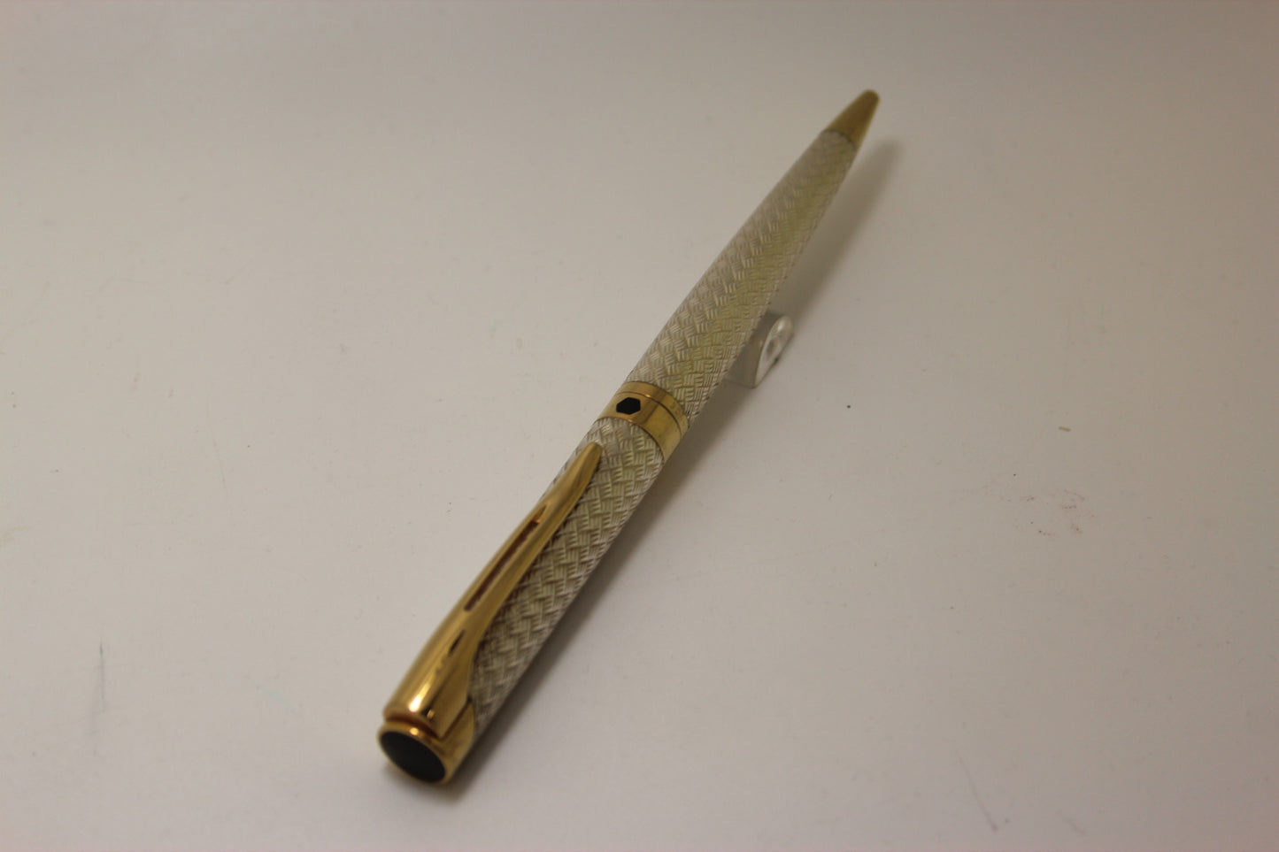 Waterman L'Etalon Sterling Silver basket weave Ballpoint