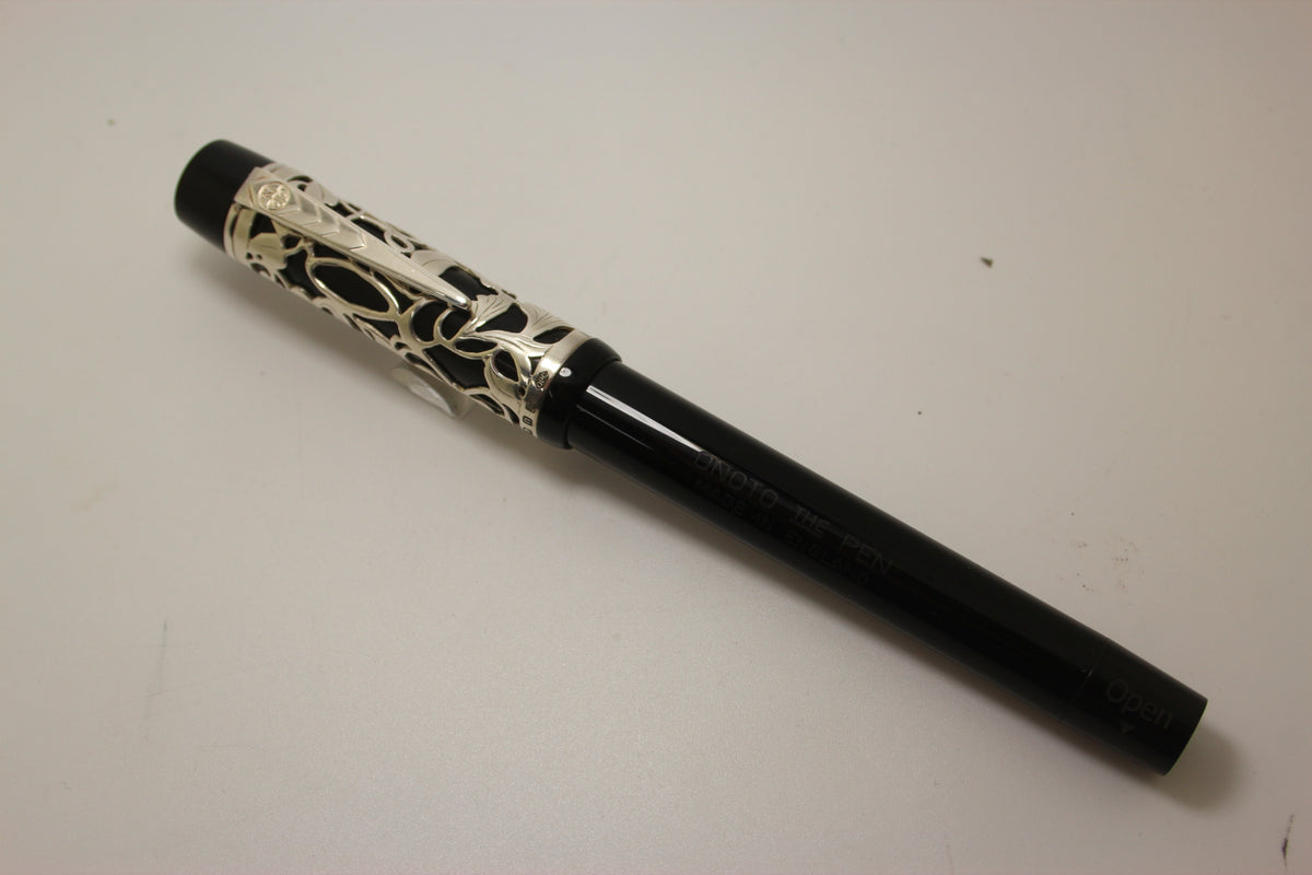 Onoto Heritage Silver Cap Overlay Fountain Pen