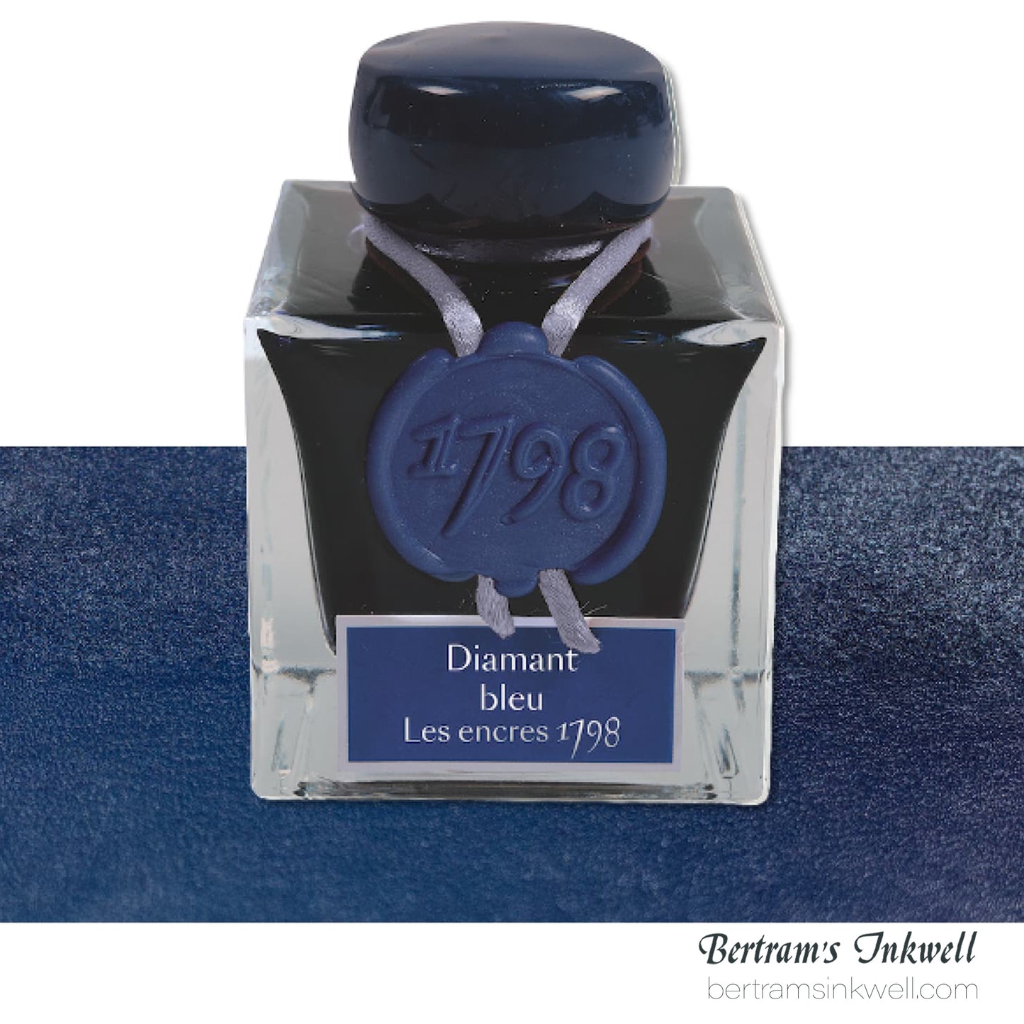 J. Herbin 1670 Anniversary Diamant Bleu 50mL Bottled Ink