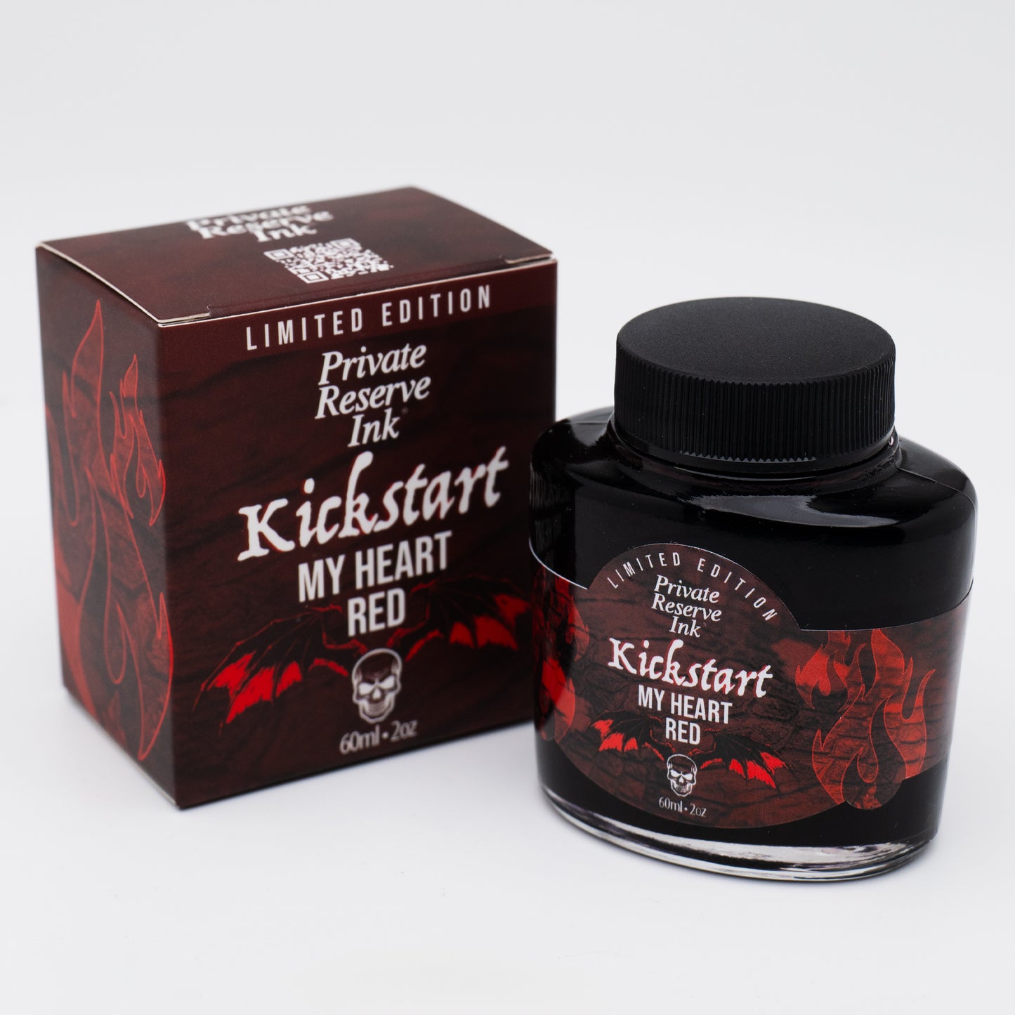 Private Reserve Kickstart My Heart Red Bottled Ink