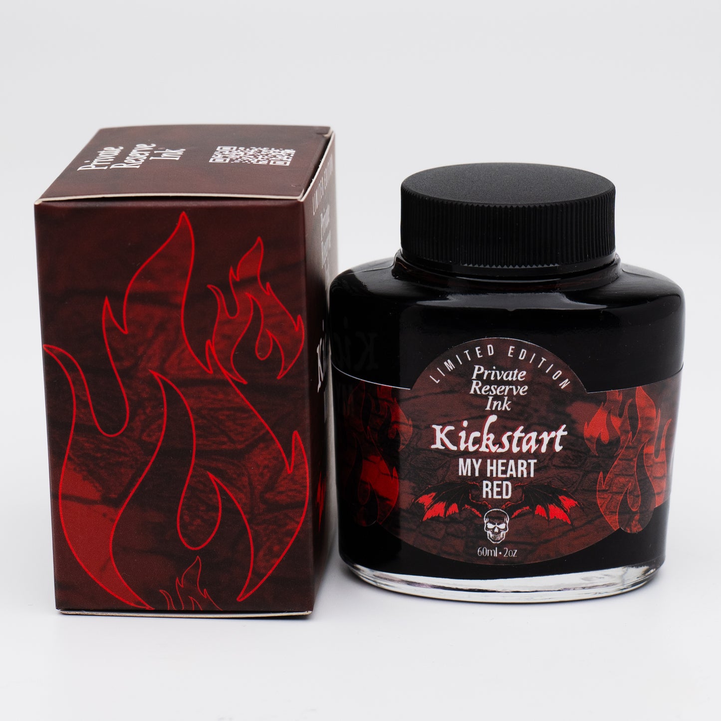 Private Reserve Kickstart My Heart Red Bottled Ink