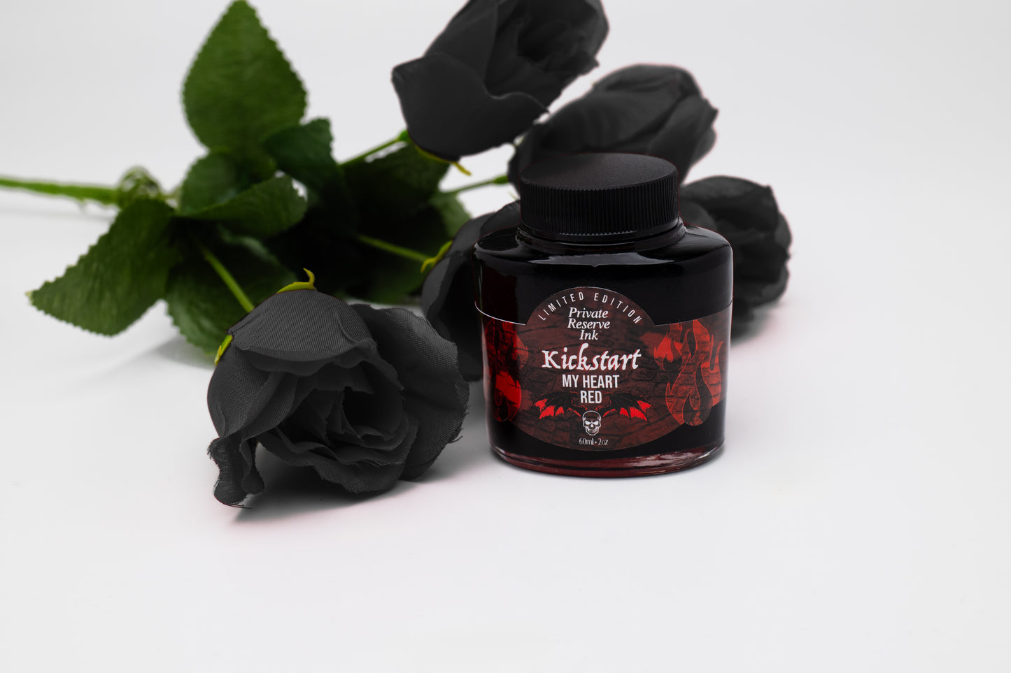 Private Reserve Kickstart My Heart Red Bottled Ink