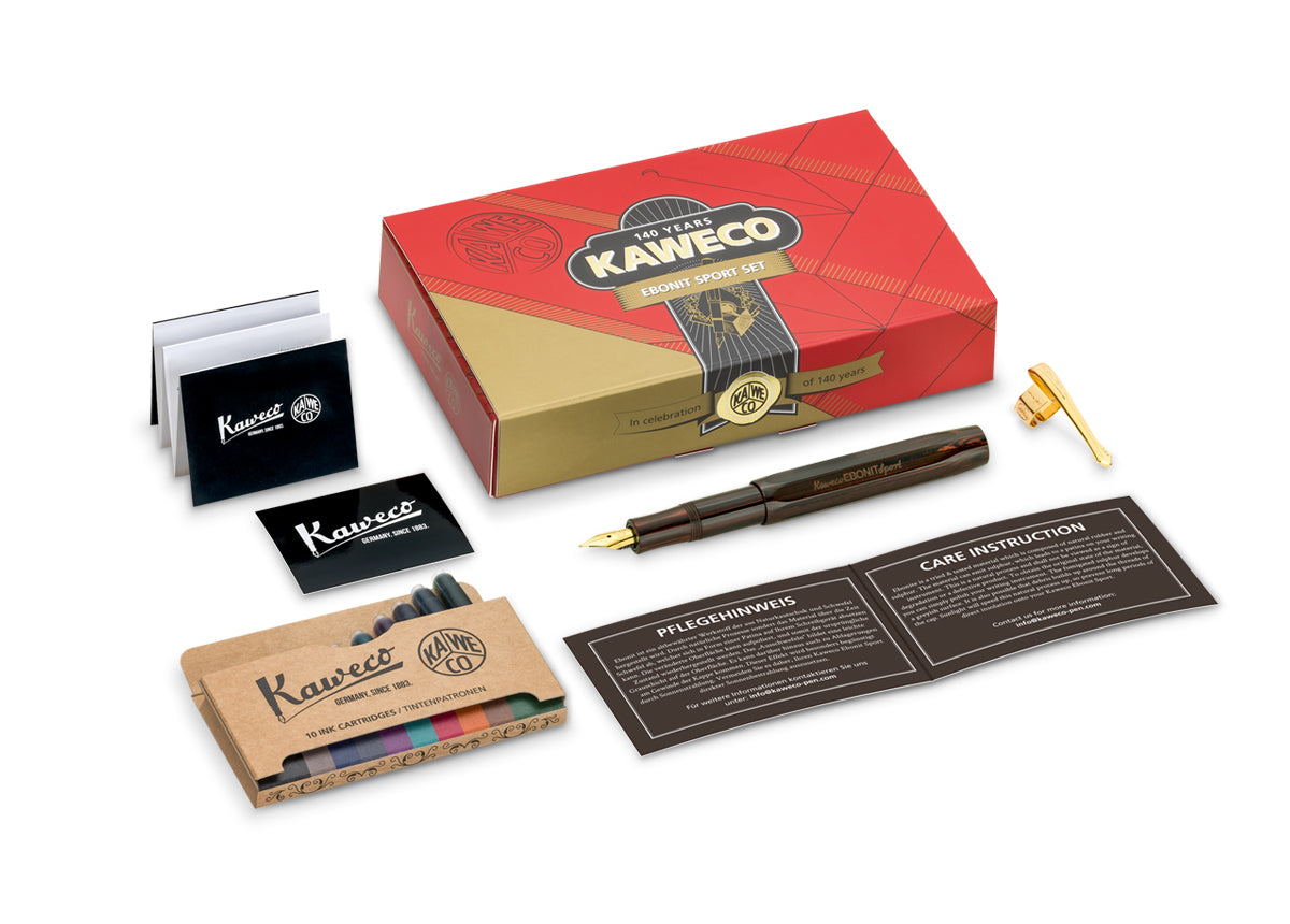 Kaweco Ebonite Sport Limited Edition Fountain Pen Set