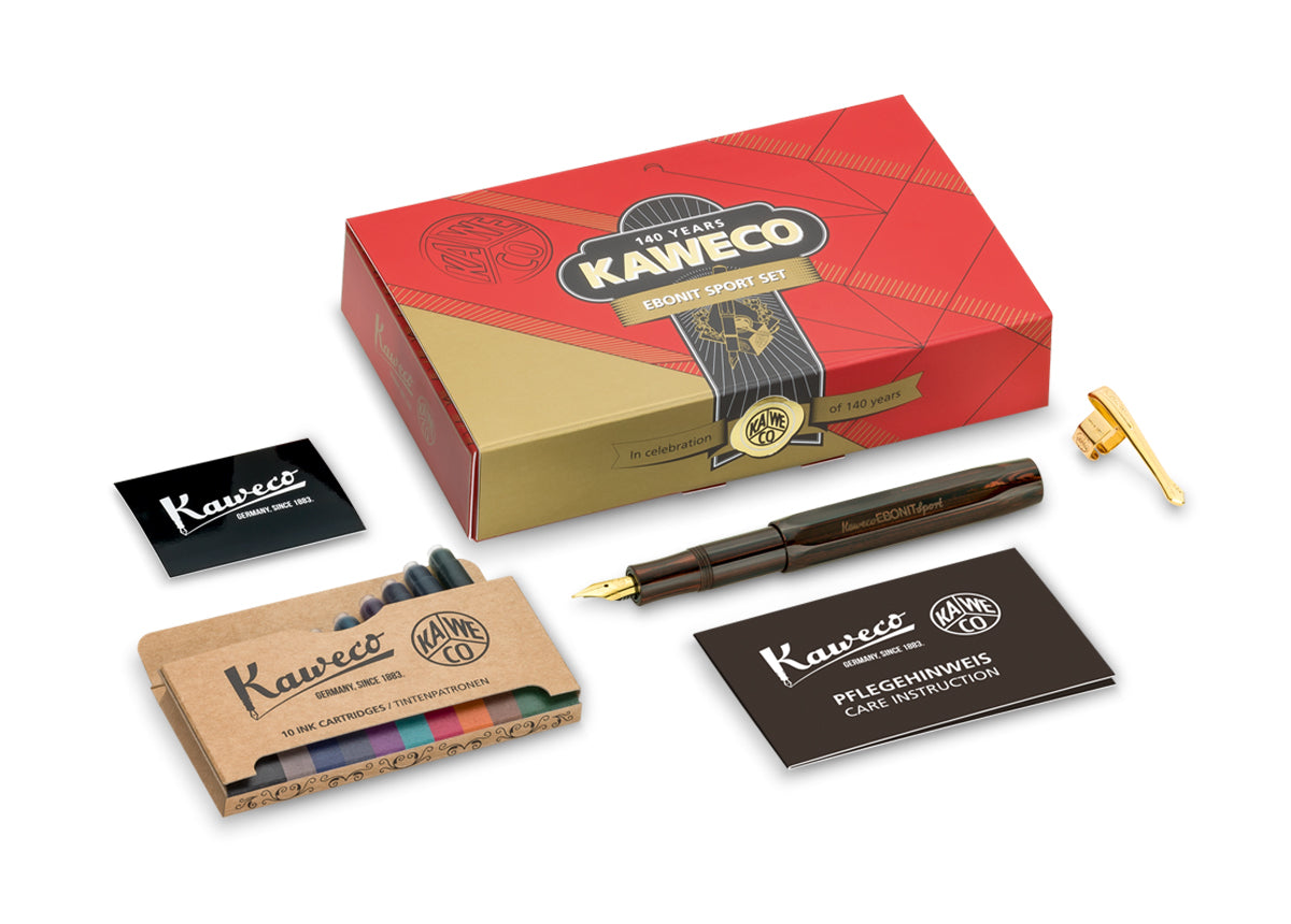 Kaweco Ebonite Sport Limited Edition Fountain Pen Set