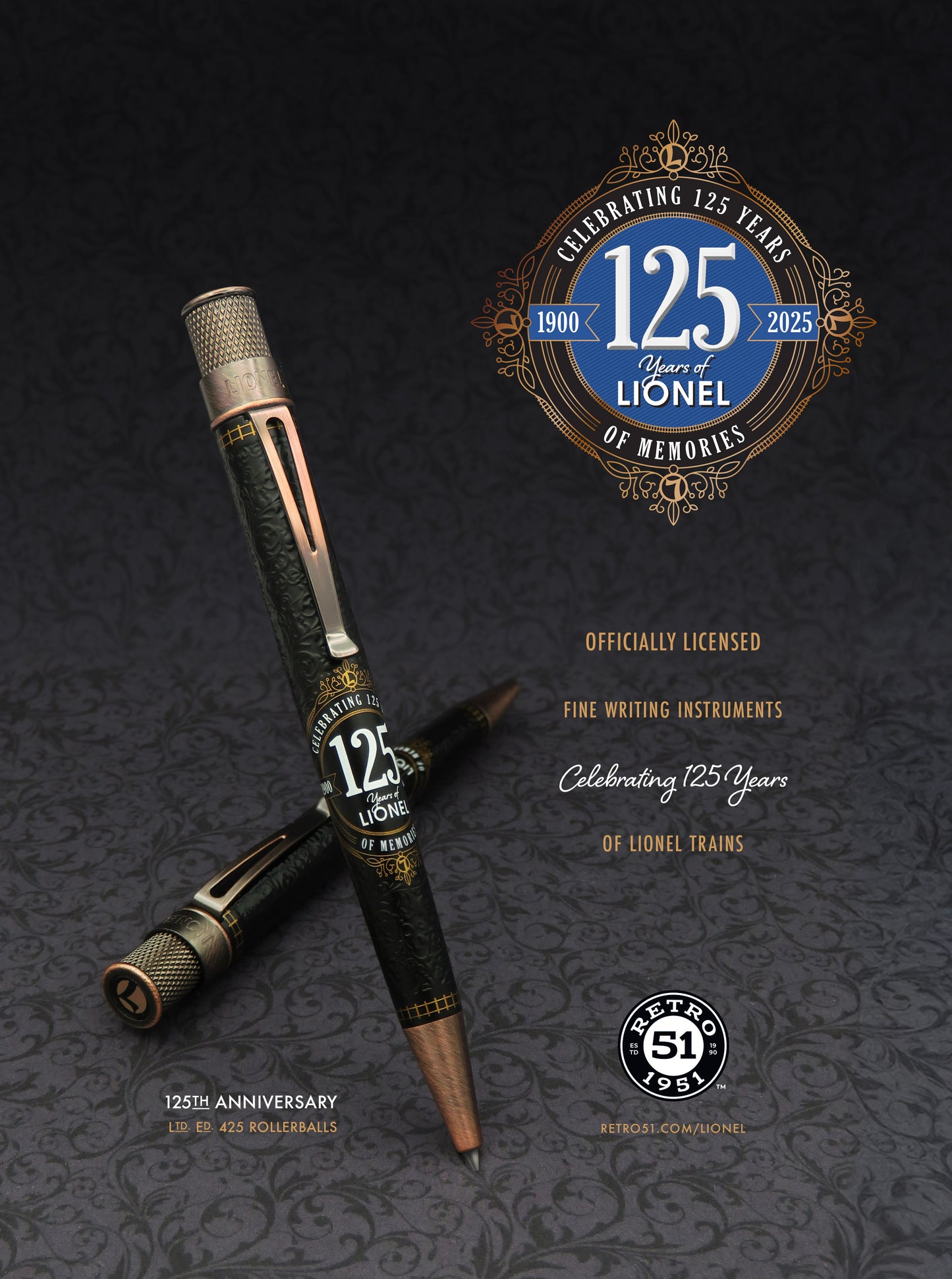 Retro 51 Lionel Trains® - 125th Anniversary Tribute Rollerball