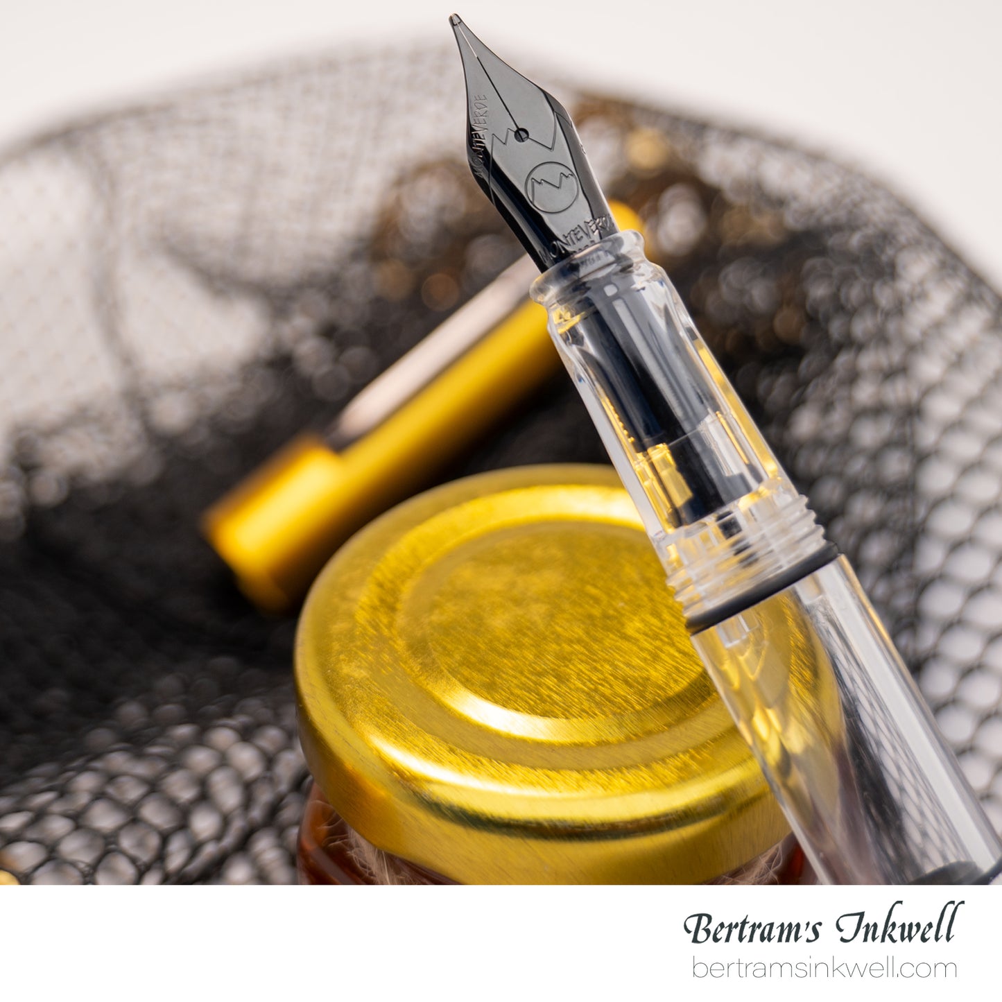 Monteverde MP1 Honey Yellow Demonstrator Fountain Pen