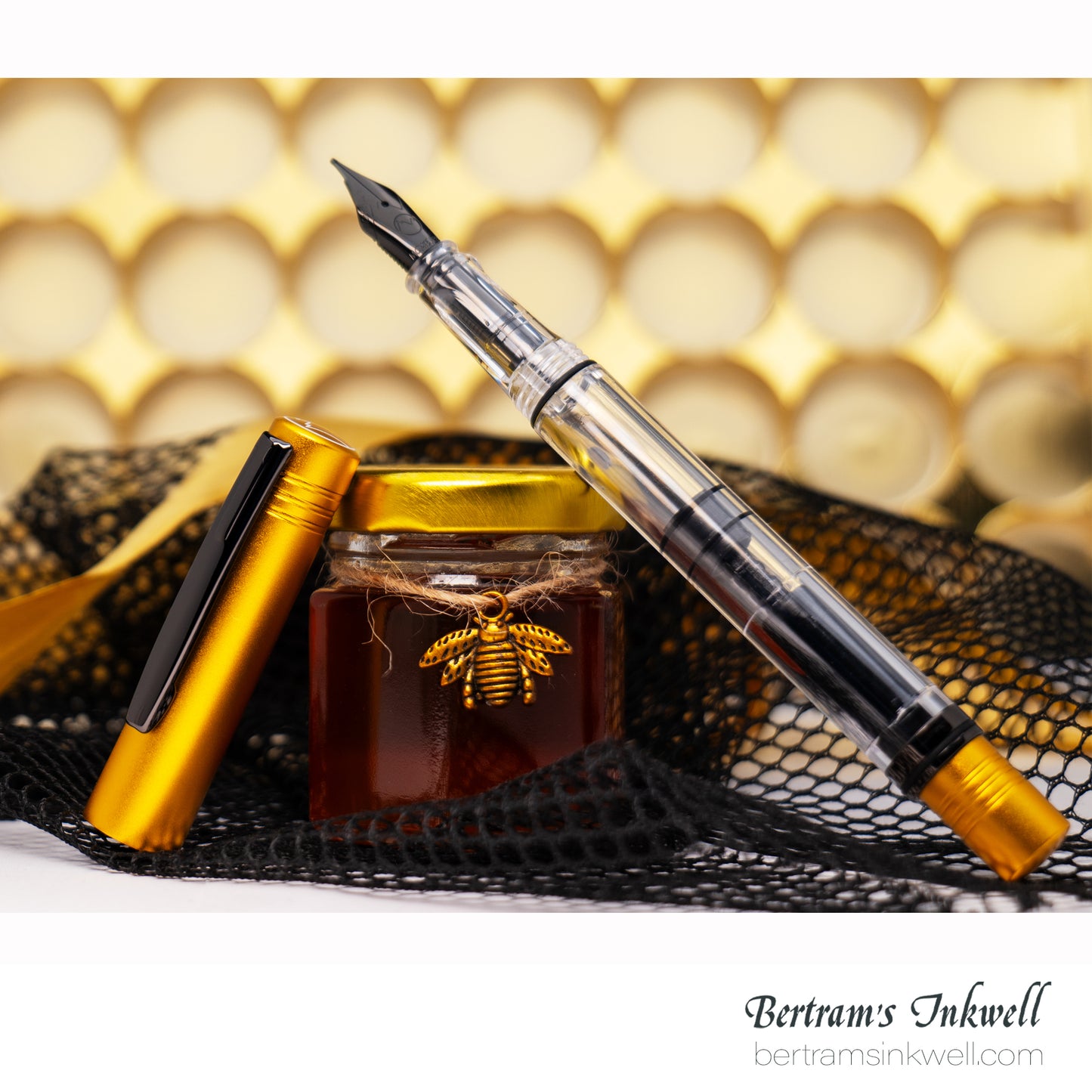 Monteverde MP1 Honey Yellow Fountain Pen + 30ml Ink Set (while stocks last)
