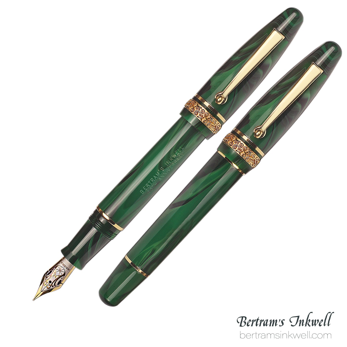 Maiora Ultra Ogiva Golden Age 2.0 Bertram's Inkwell 40th Anniversary Fountain Pen