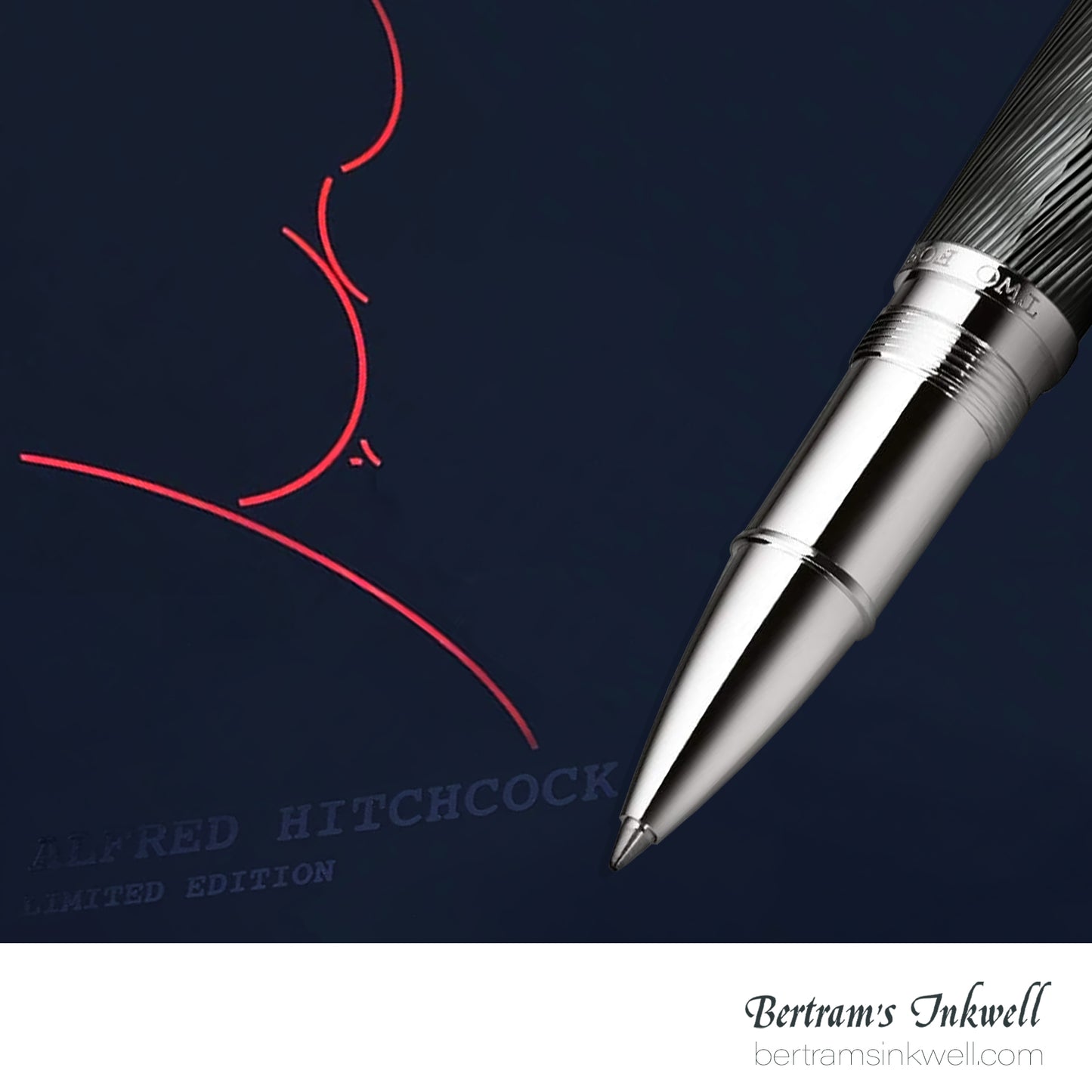 Montblanc Alfred Hitchcock Limited Edition Rollerball Pen 106509, 2011