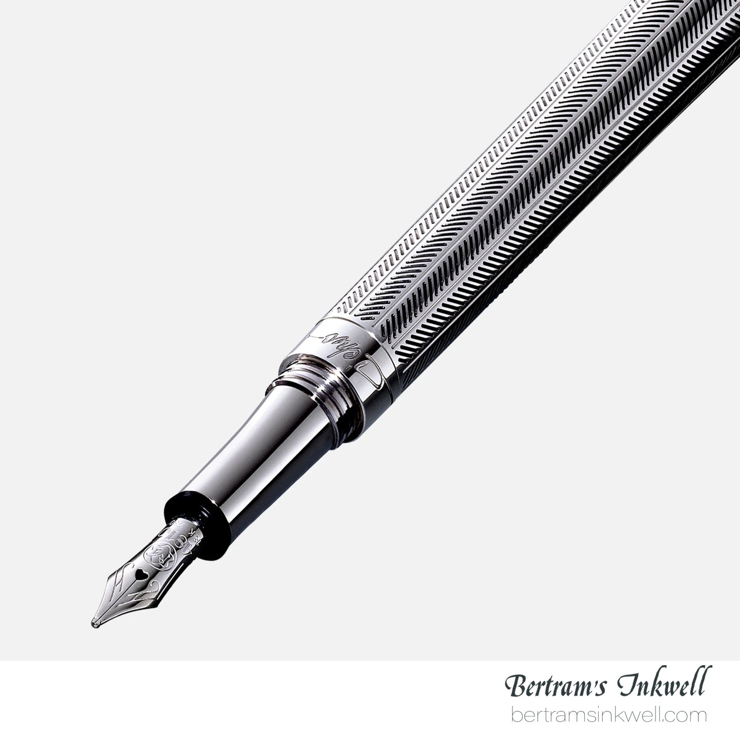 Montblanc Marlene Dietrich 1901 Silver and Diamonds Limited Edition Fountain Pen 101402, 2007
