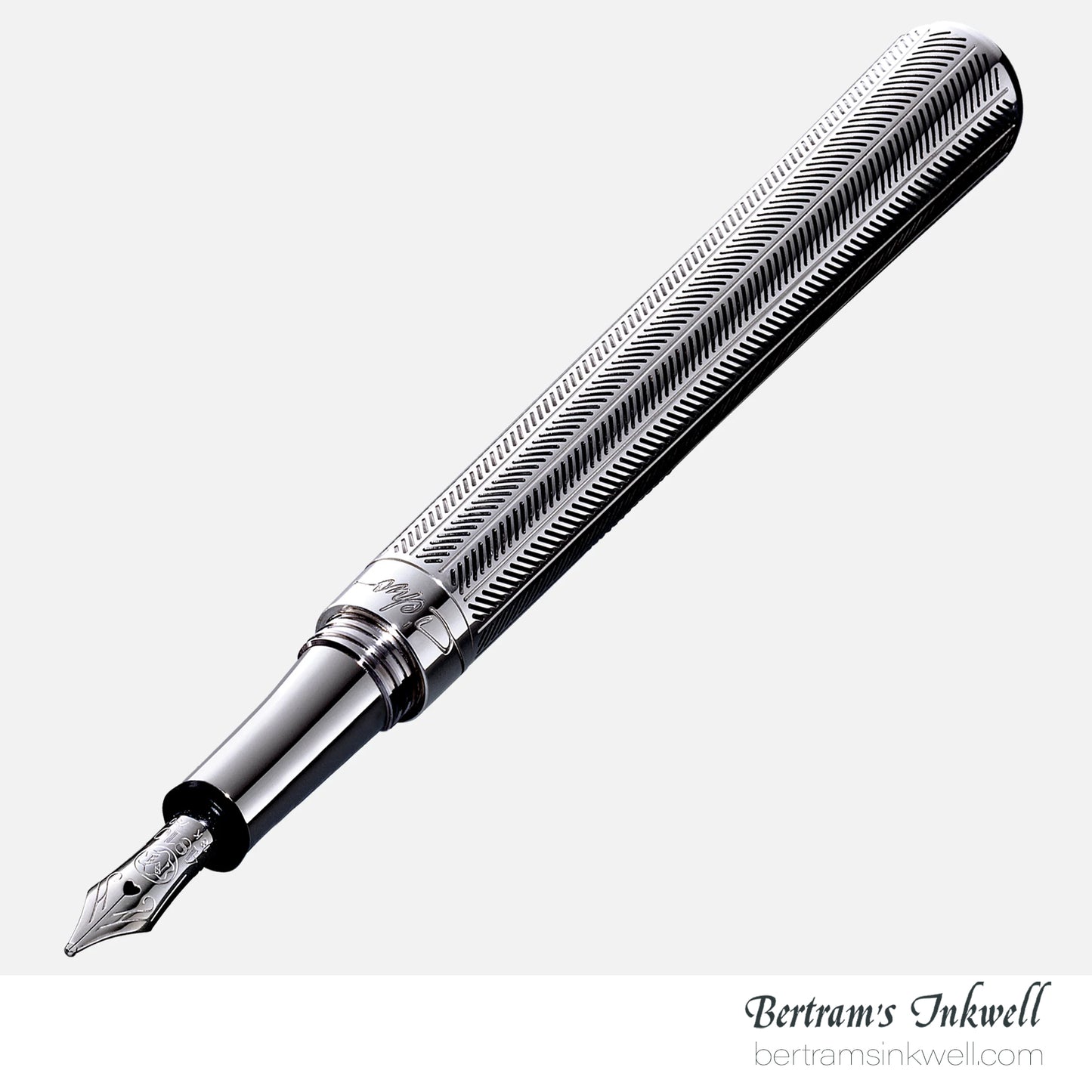 Montblanc Marlene Dietrich 1901 Silver and Diamonds Limited Edition Fountain Pen 101402, 2007