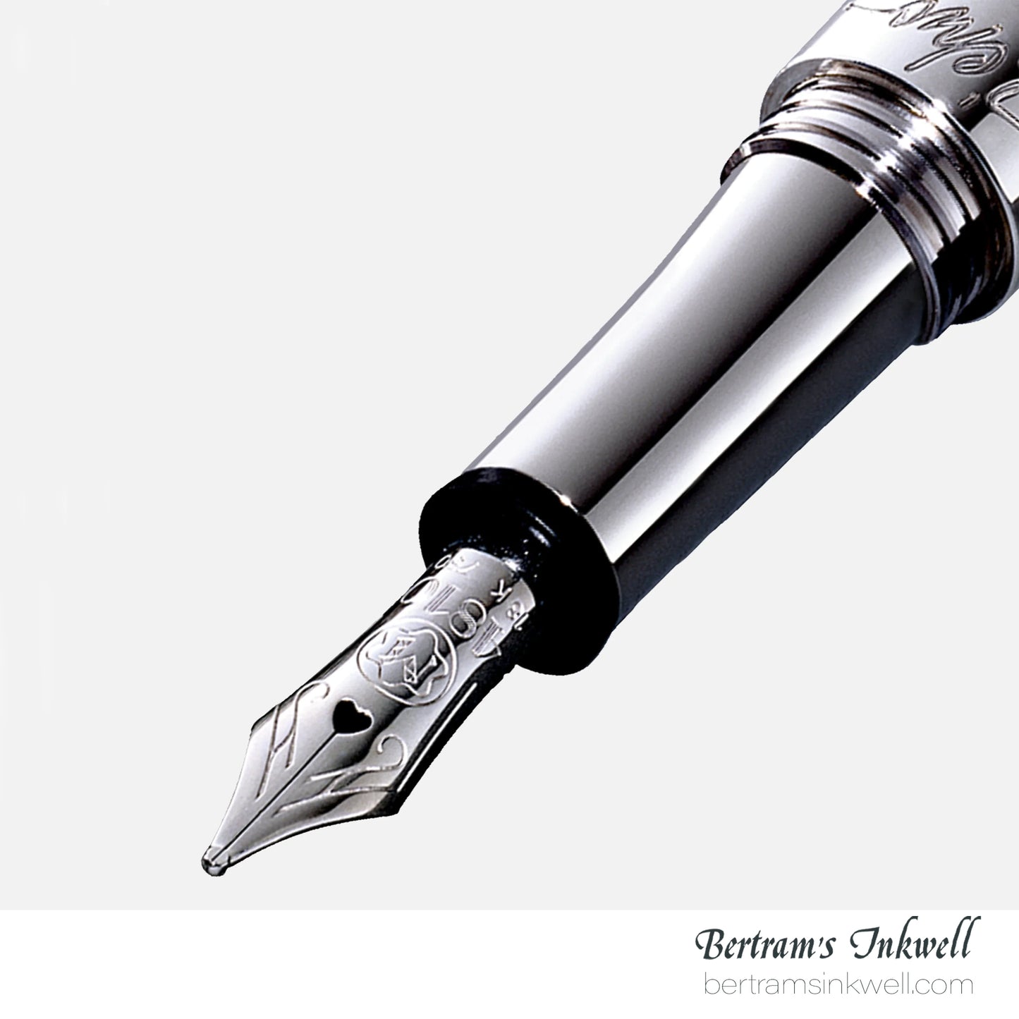 Montblanc Marlene Dietrich 1901 Silver and Diamonds Limited Edition Fountain Pen 101402, 2007