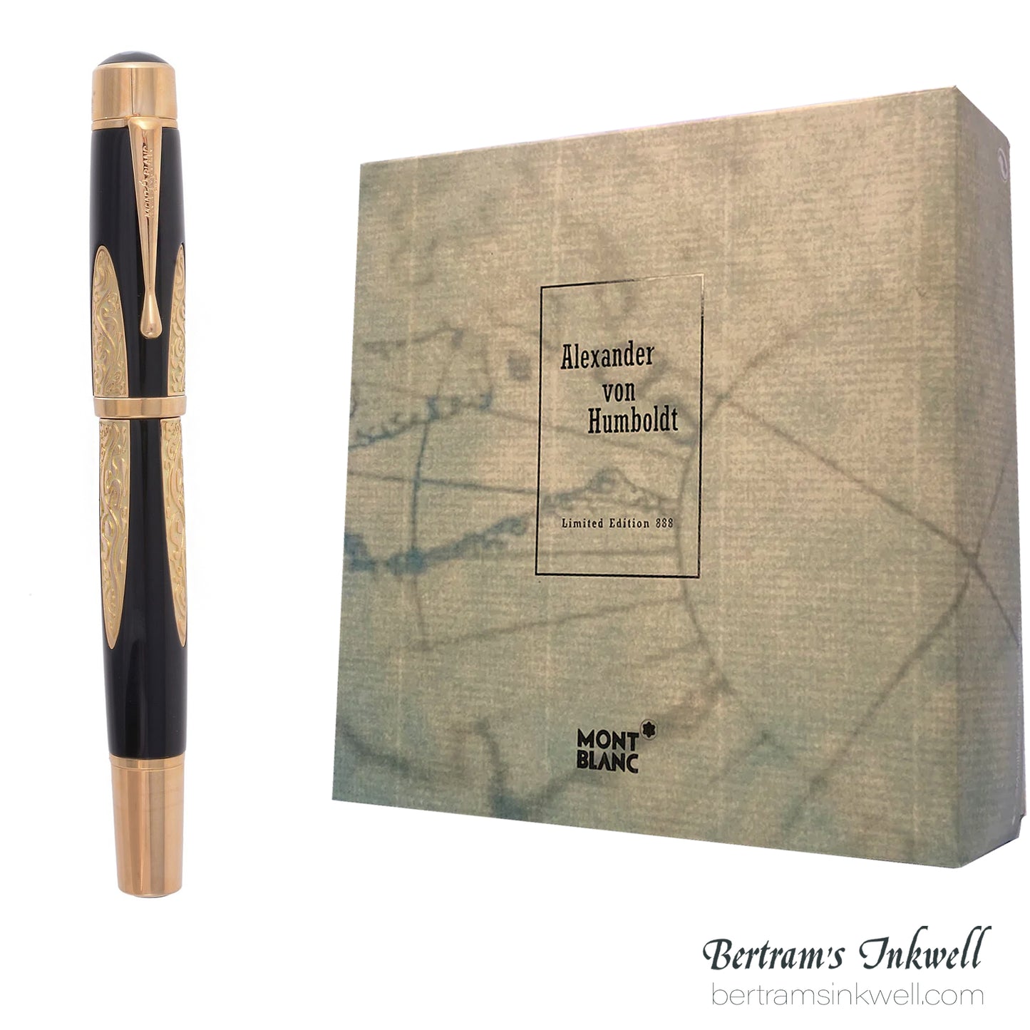 Montblanc A. V. Humboldt 888 Limited Edition Fountain Pen M28764, 2007