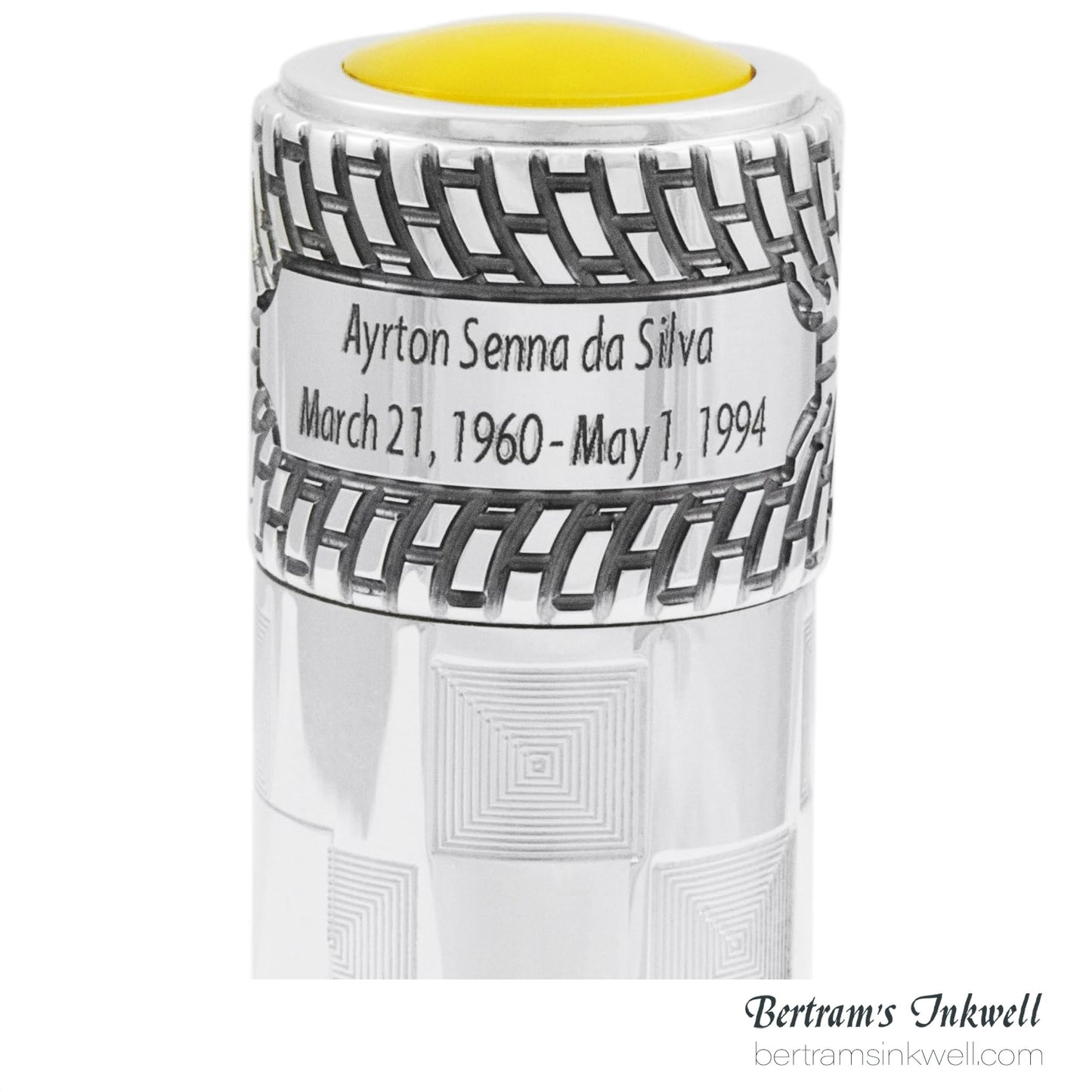 Montegrappa Ayrton Senna Silver Limited Edition Rollerball ISICSRSE, 2014