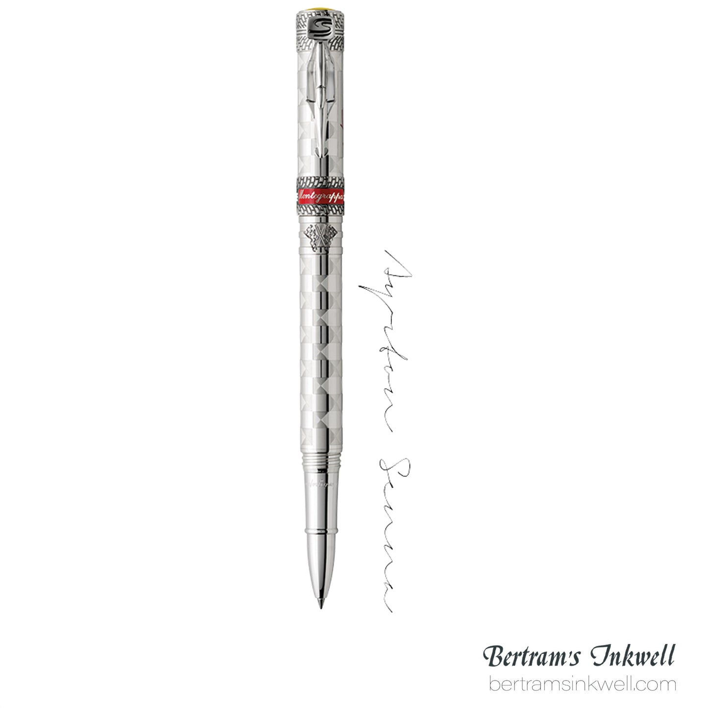 Montegrappa Ayrton Senna Silver Limited Edition Rollerball ISICSRSE, 2014