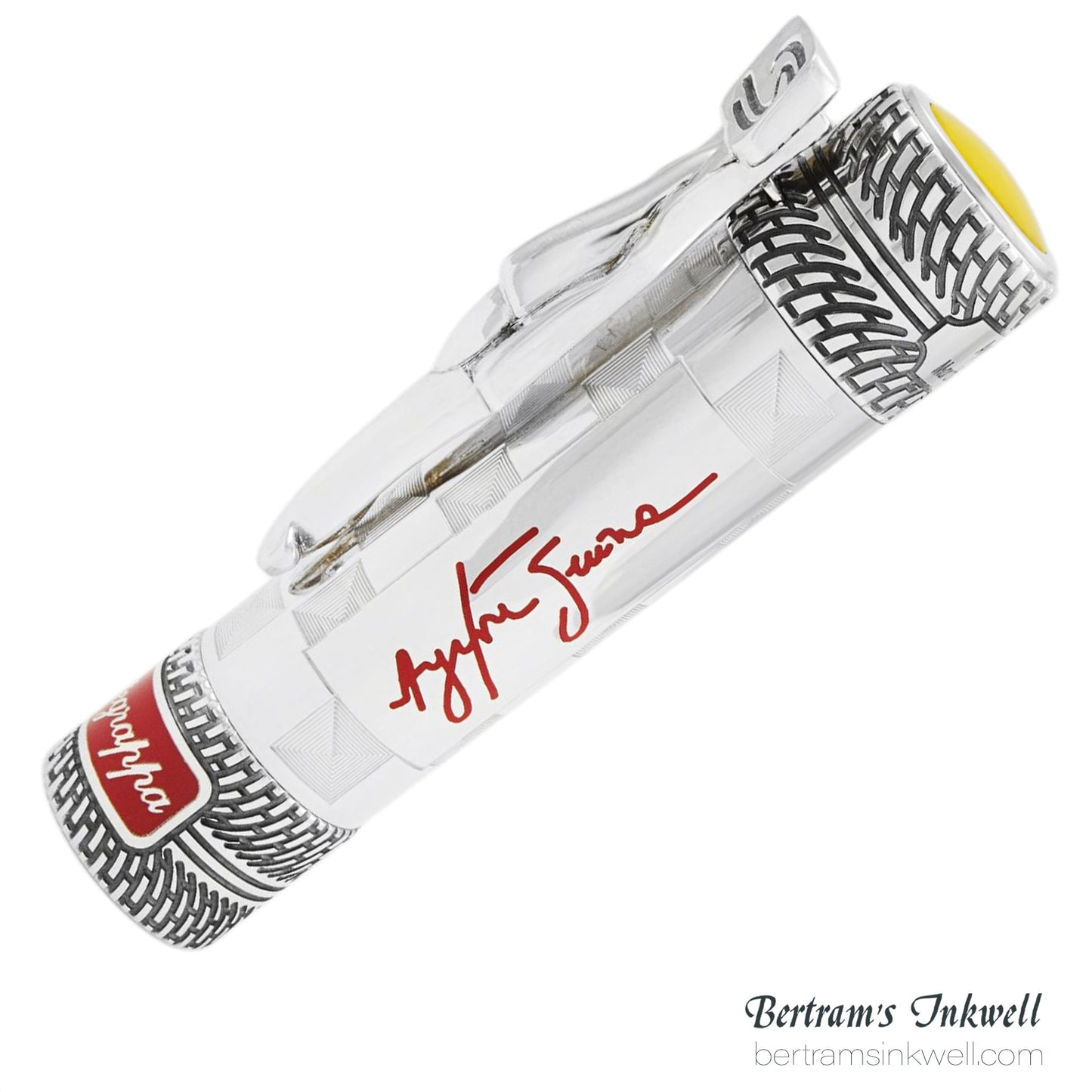 Montegrappa Ayrton Senna Silver Limited Edition Rollerball ISICSRSE, 2014