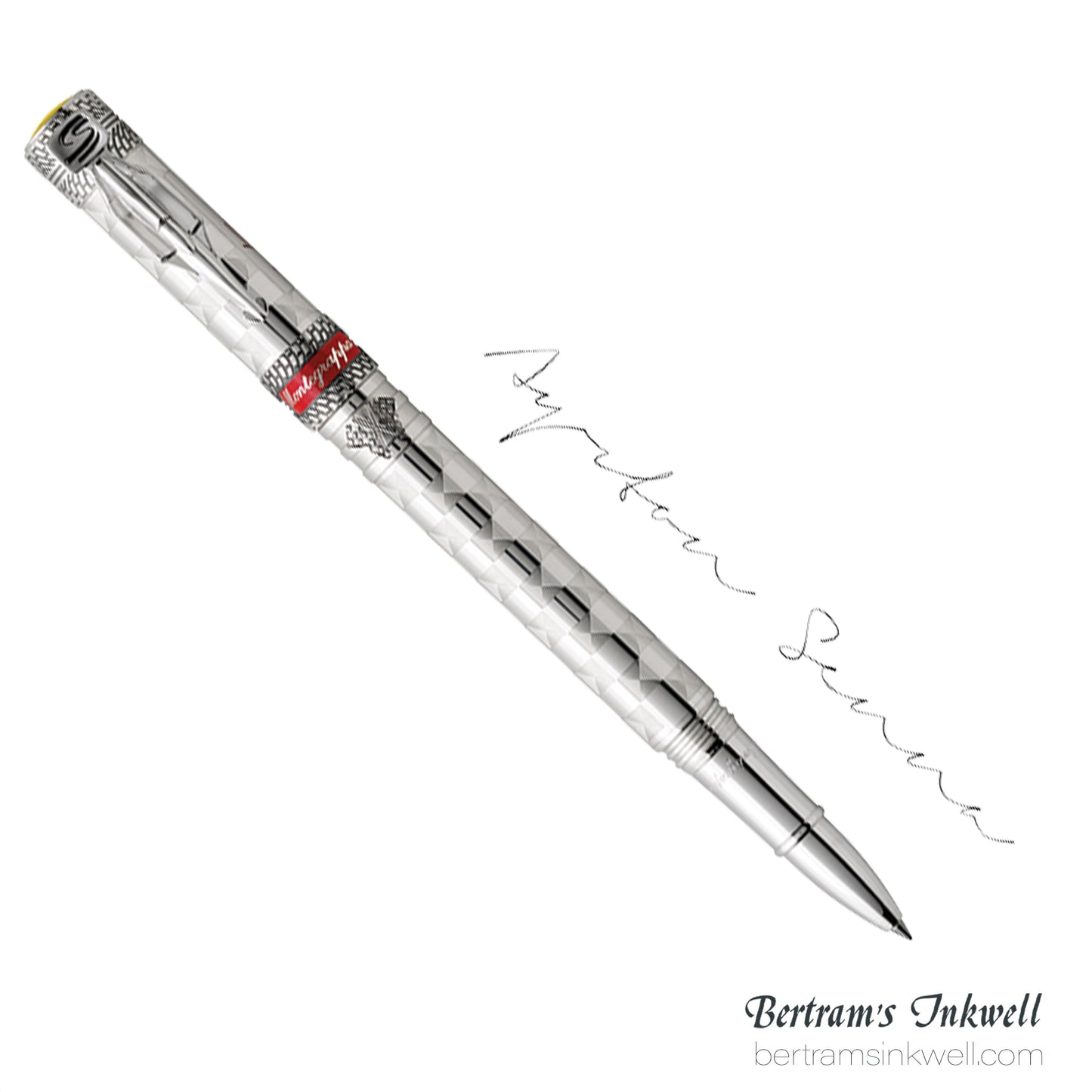 Montegrappa Ayrton Senna Silver Limited Edition Rollerball ISICSRSE, 2014