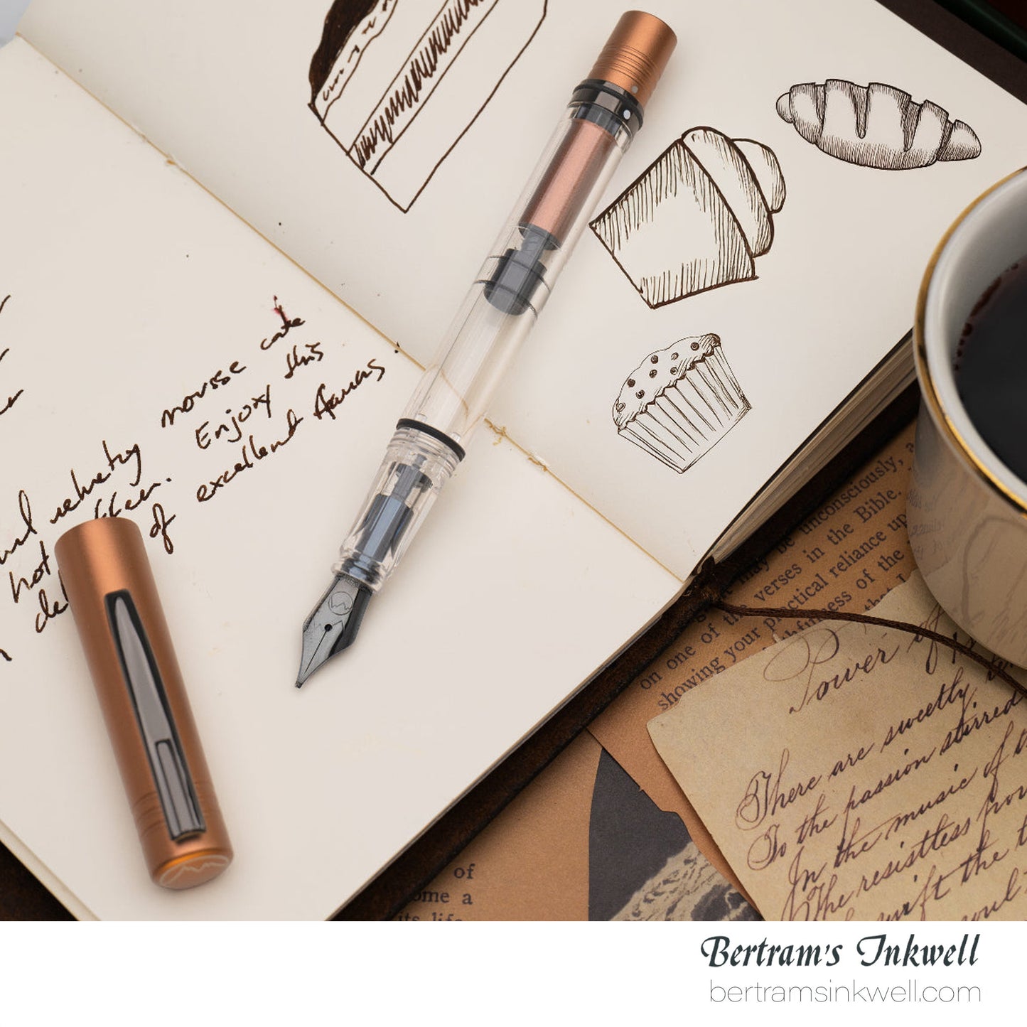 Monteverde MP1 Mocha Mousse (Color of the Year 2025) Fountain Pen