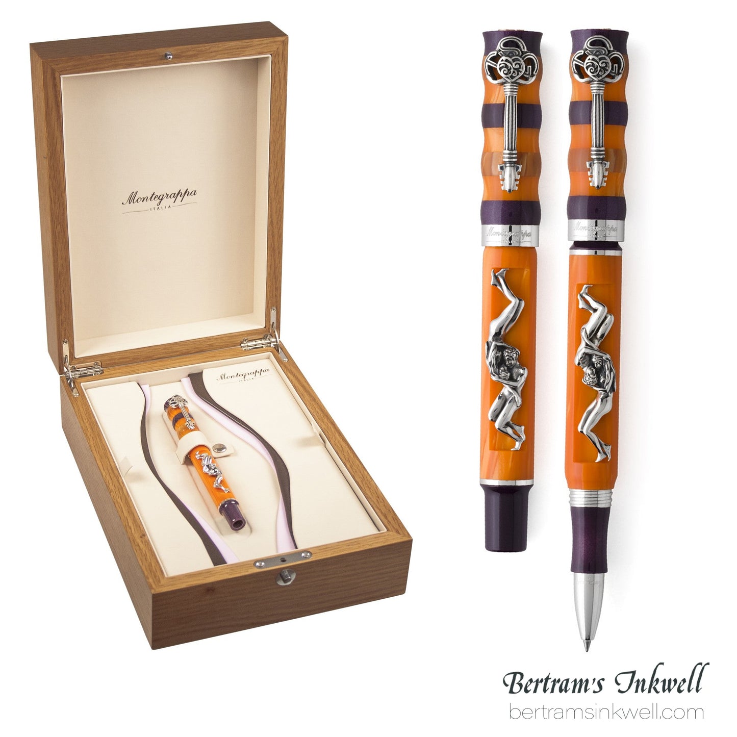 Montegrappa Quincy Jones - The Secret Garden Limited Edition Rollerball ISSGNRCO, 2015