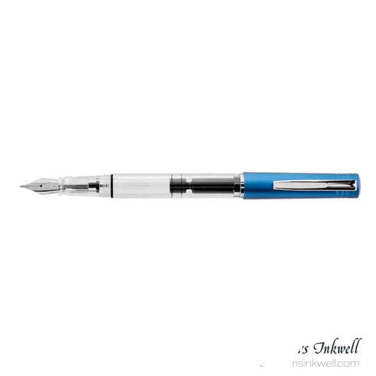 Monteverde MP1 Bright Blue Demonstrator Fountain Pen