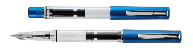 Monteverde MP1 Bright Blue Demonstrator Fountain Pen