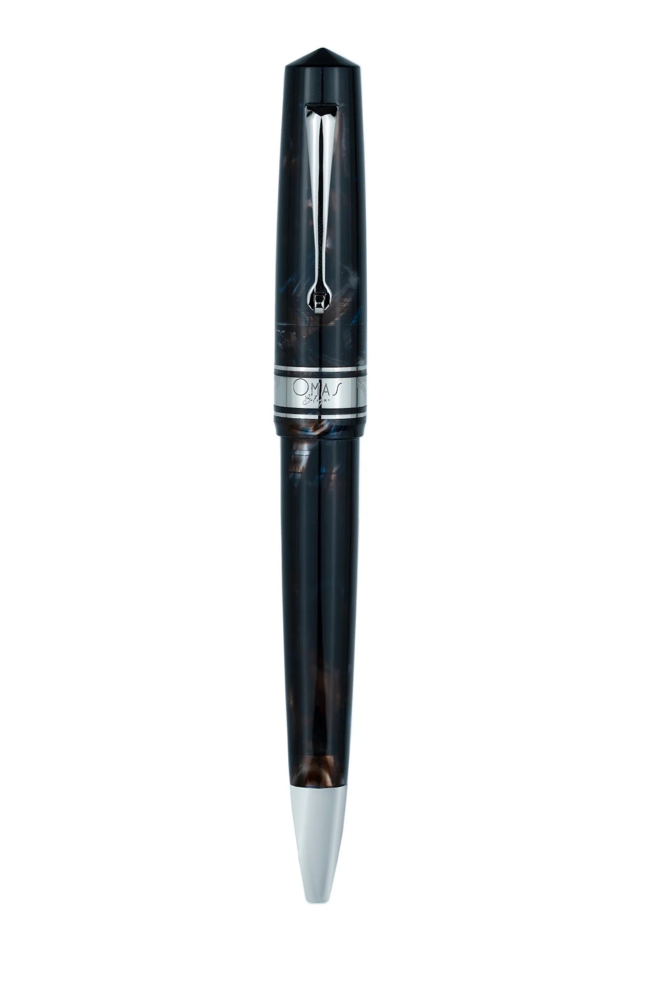 Omas Bologna Galassia Silver Trim Ballpoint