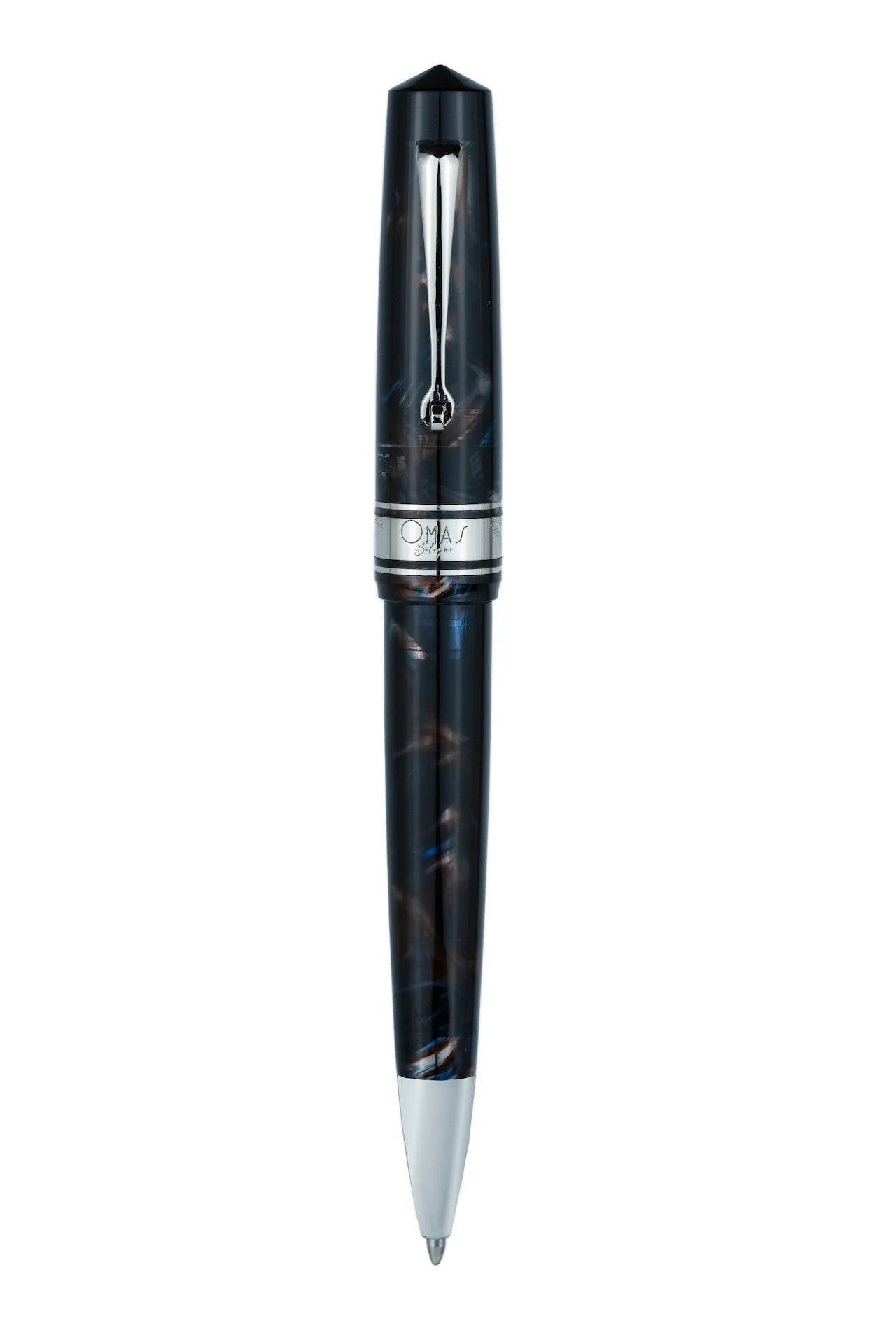 Omas Bologna Galassia Silver Trim Ballpoint