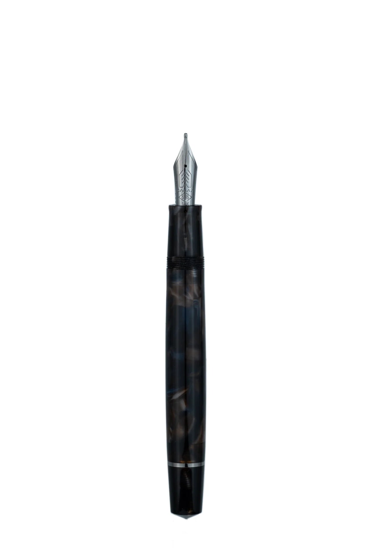 Omas Bologna Galassia Black Ruthenium Trim Fountain Pen