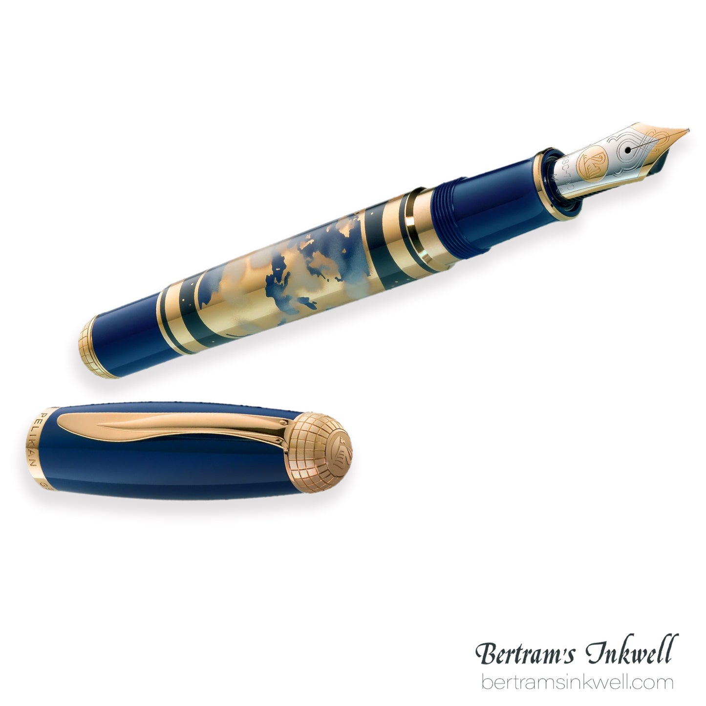 Pelikan Blue Planet Limited Edition Fountain Pen, 2006